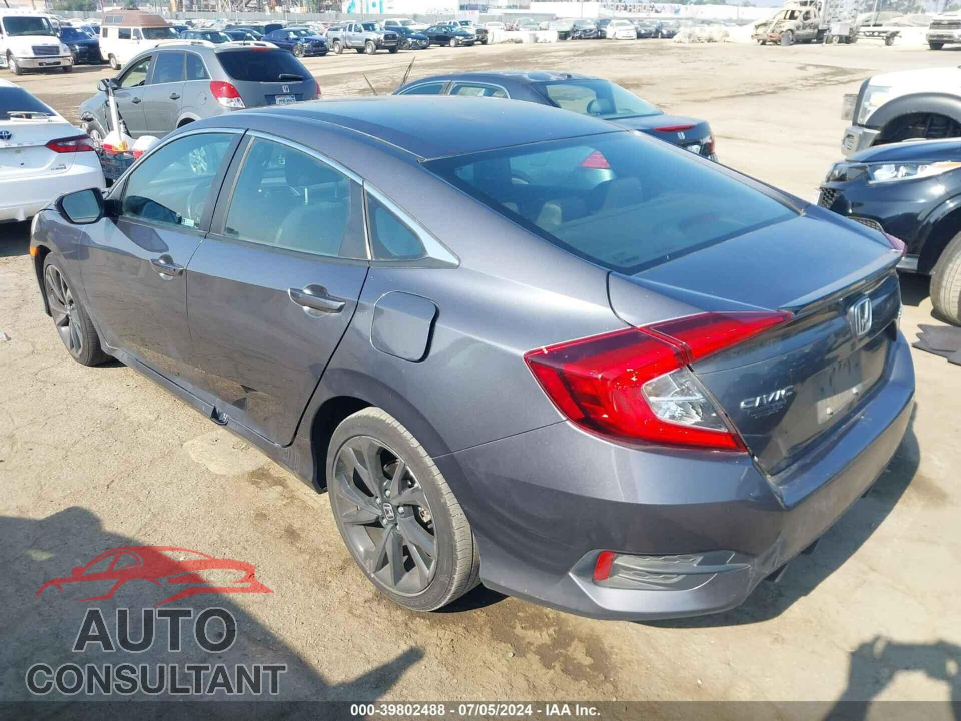 HONDA CIVIC 2021 - 2HGFC2F85MH551456