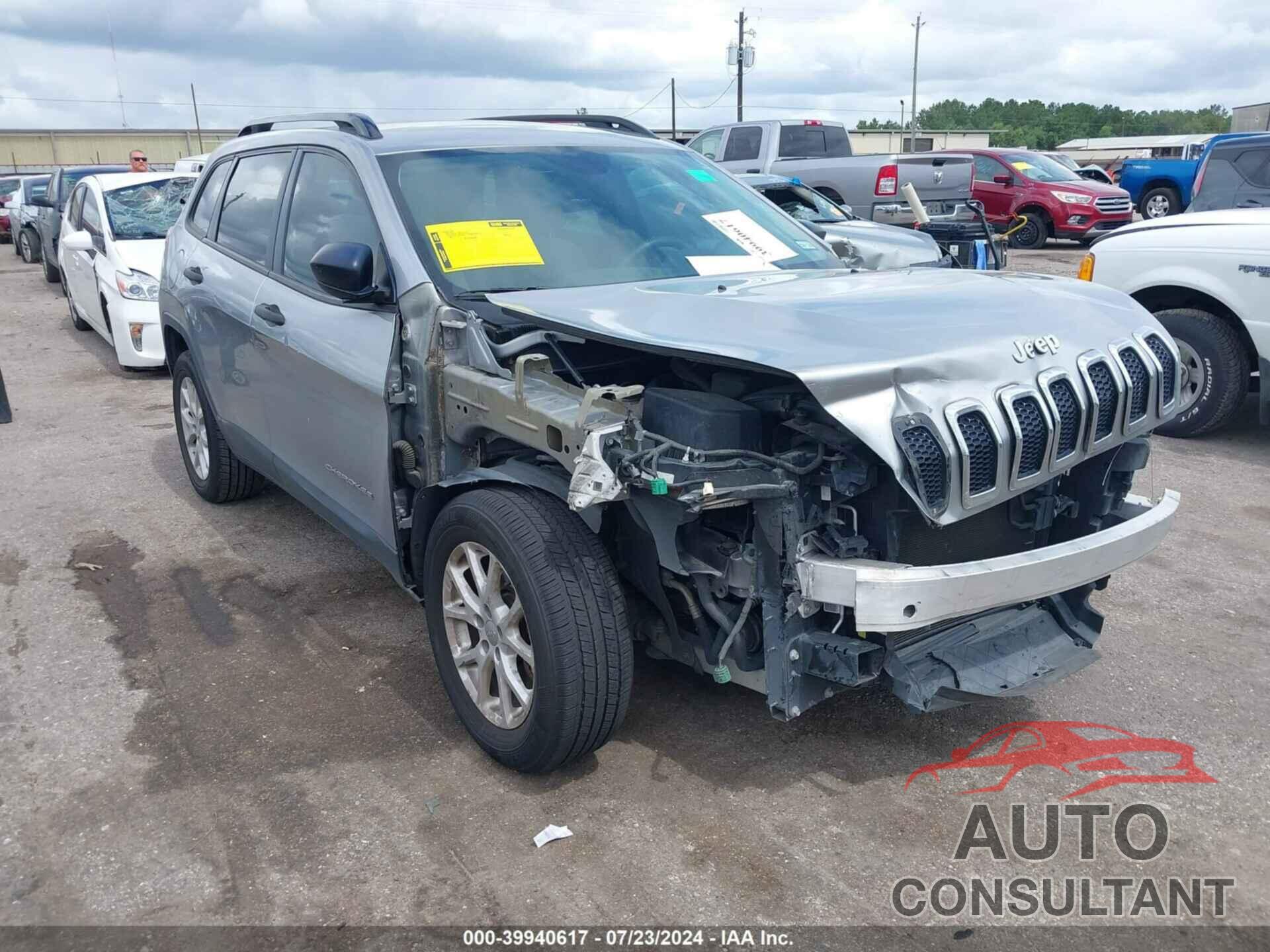 JEEP CHEROKEE 2016 - 1C4PJLAB0GW136259