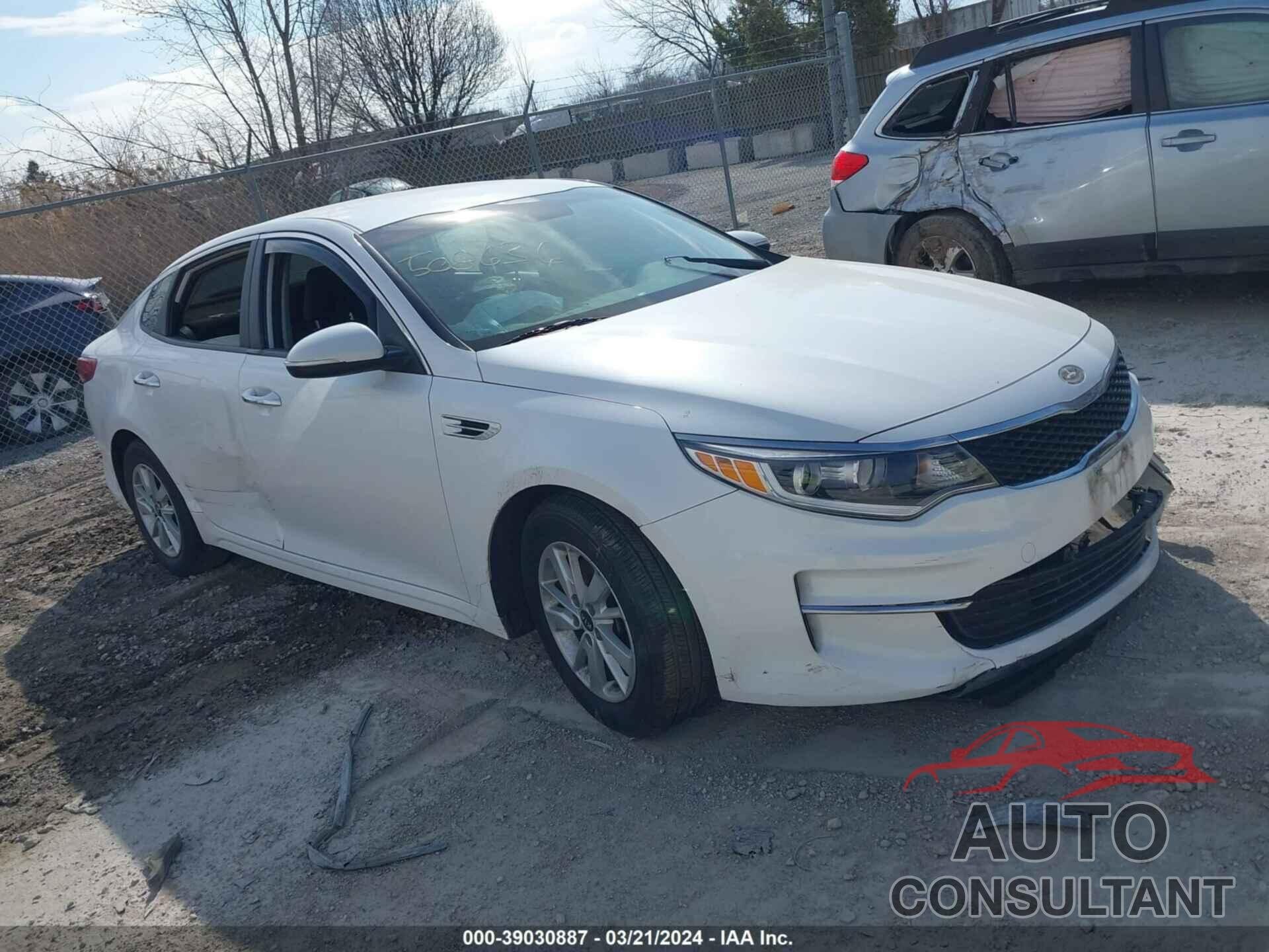 KIA OPTIMA 2016 - KNAGT4L34G5071019