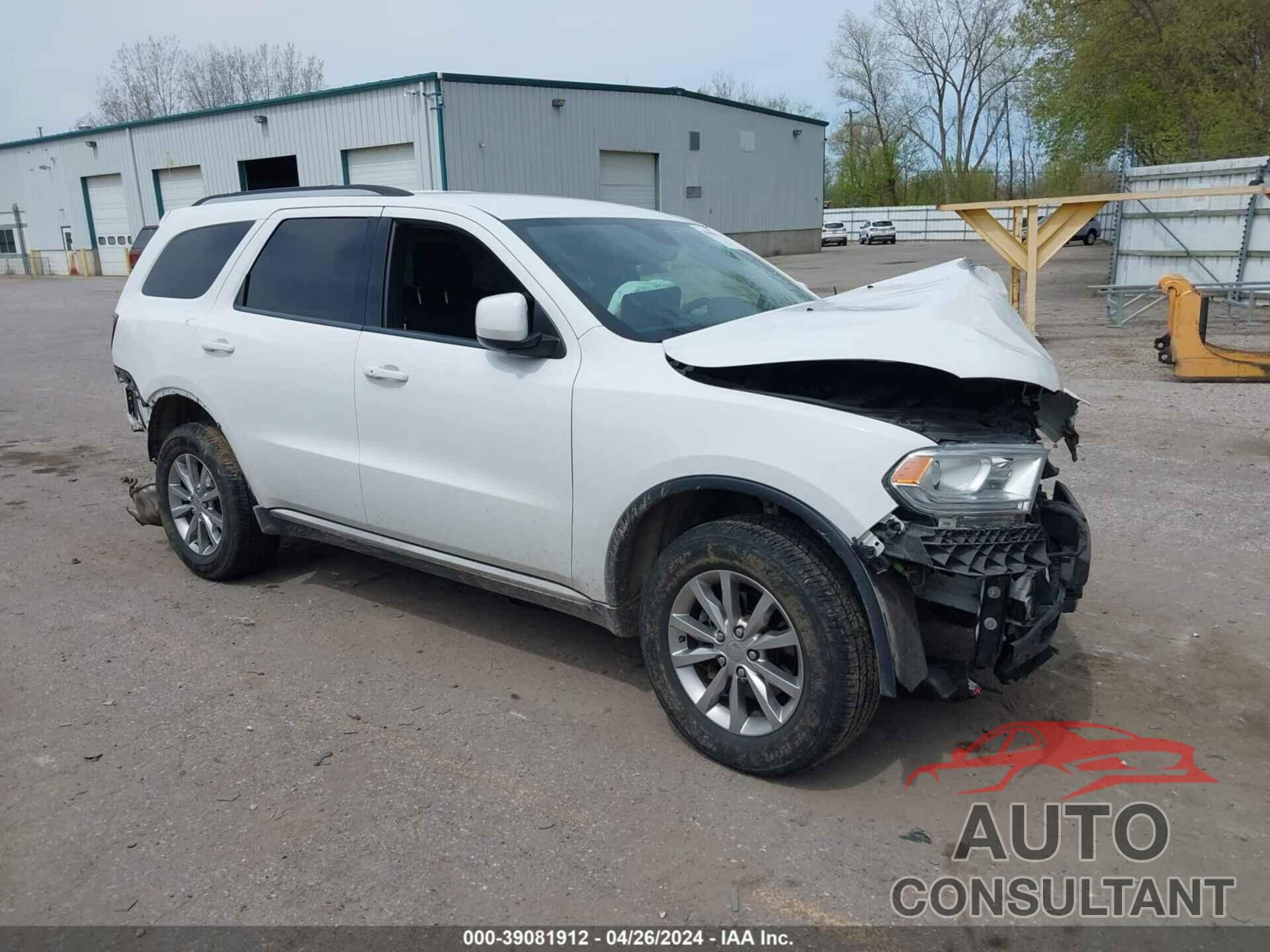 DODGE DURANGO 2018 - 1C4RDJAG5JC112399