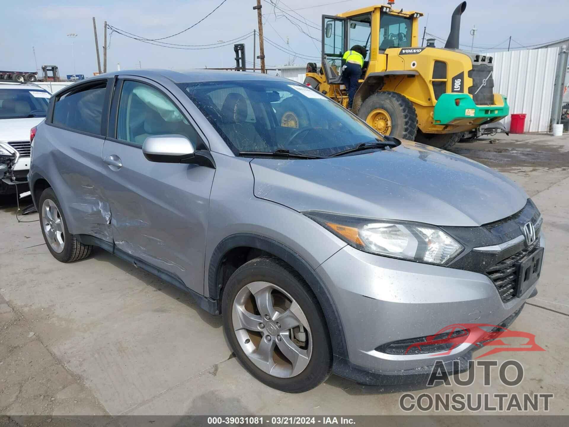 HONDA HR-V 2018 - 3CZRU5H35JM715484