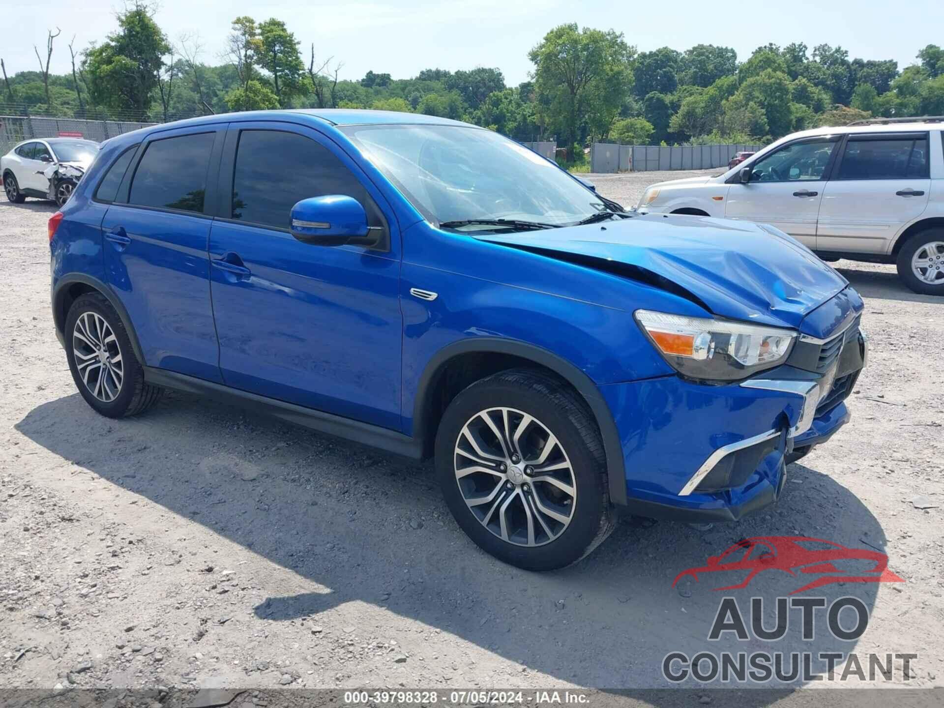 MITSUBISHI OUTLANDER SPORT 2016 - JA4AP3AU1GZ034760