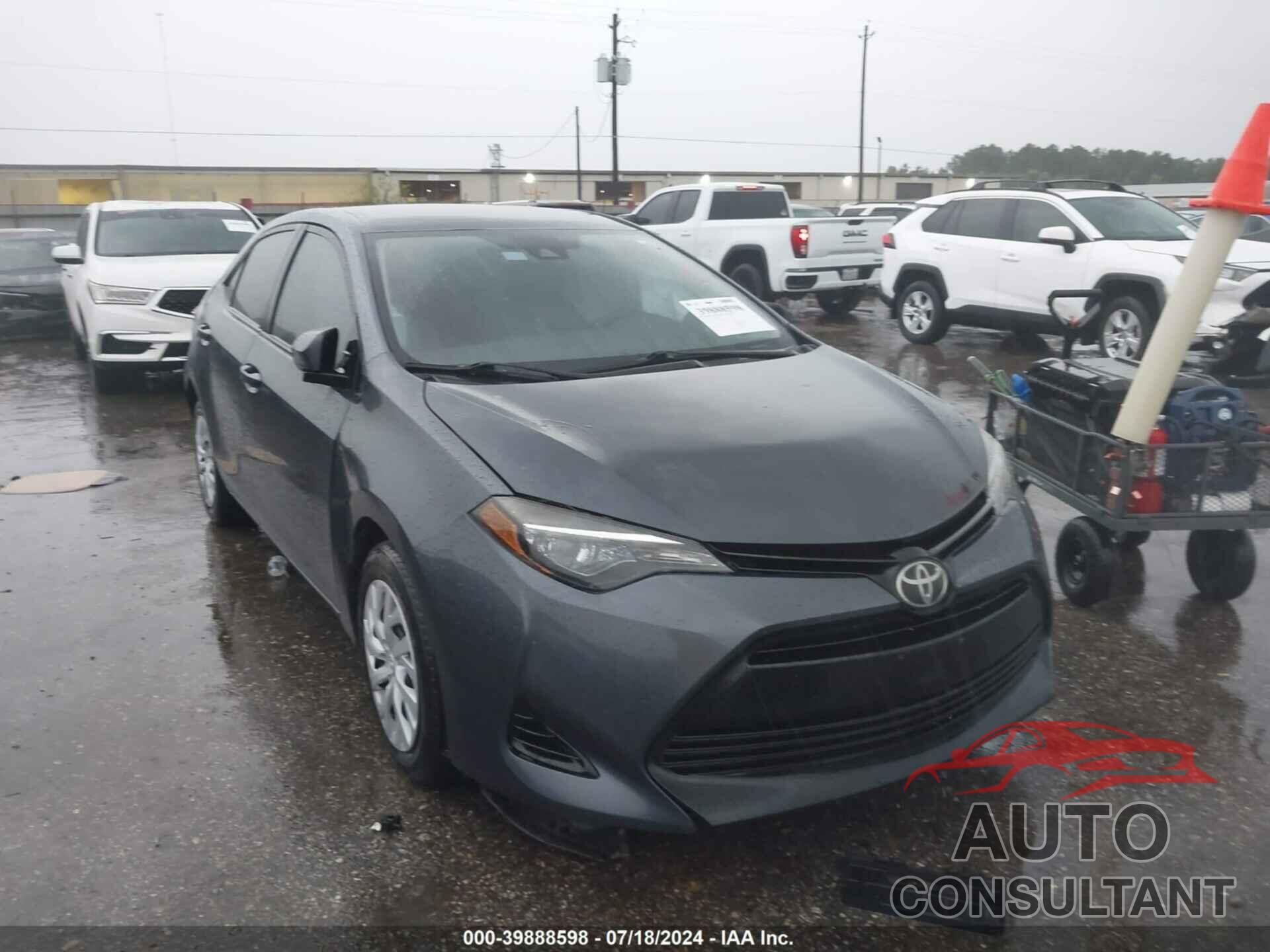 TOYOTA COROLLA 2019 - 5YFBURHE5KP878002