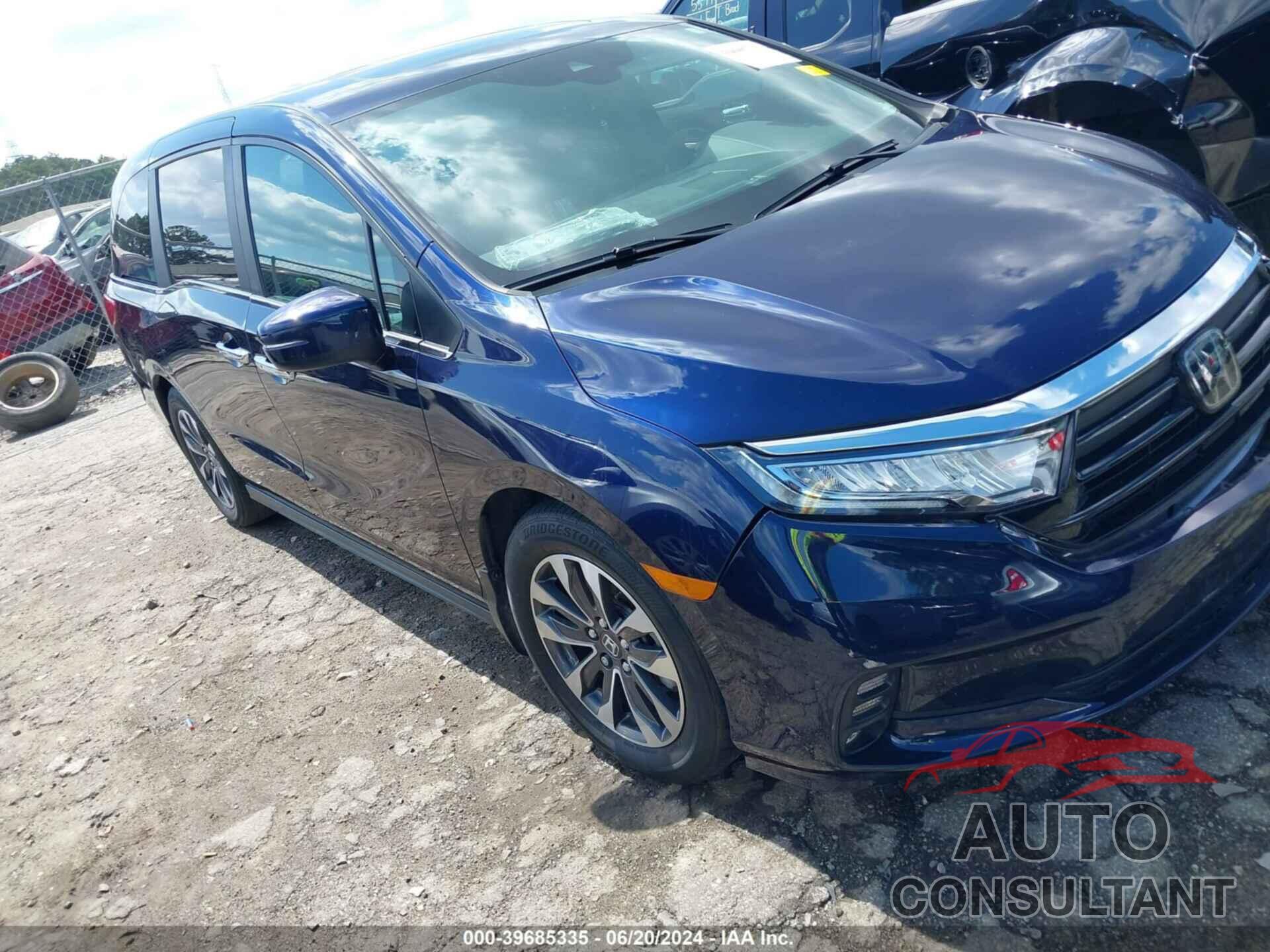 HONDA ODYSSEY 2022 - 5FNRL6H74NB064201