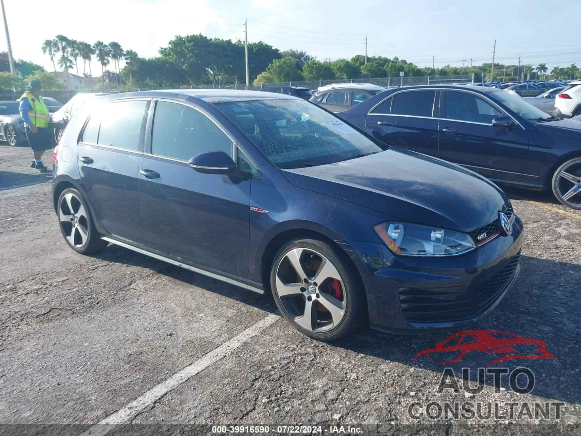 VOLKSWAGEN GOLF GTI 2017 - 3VW5T7AU0HM061281