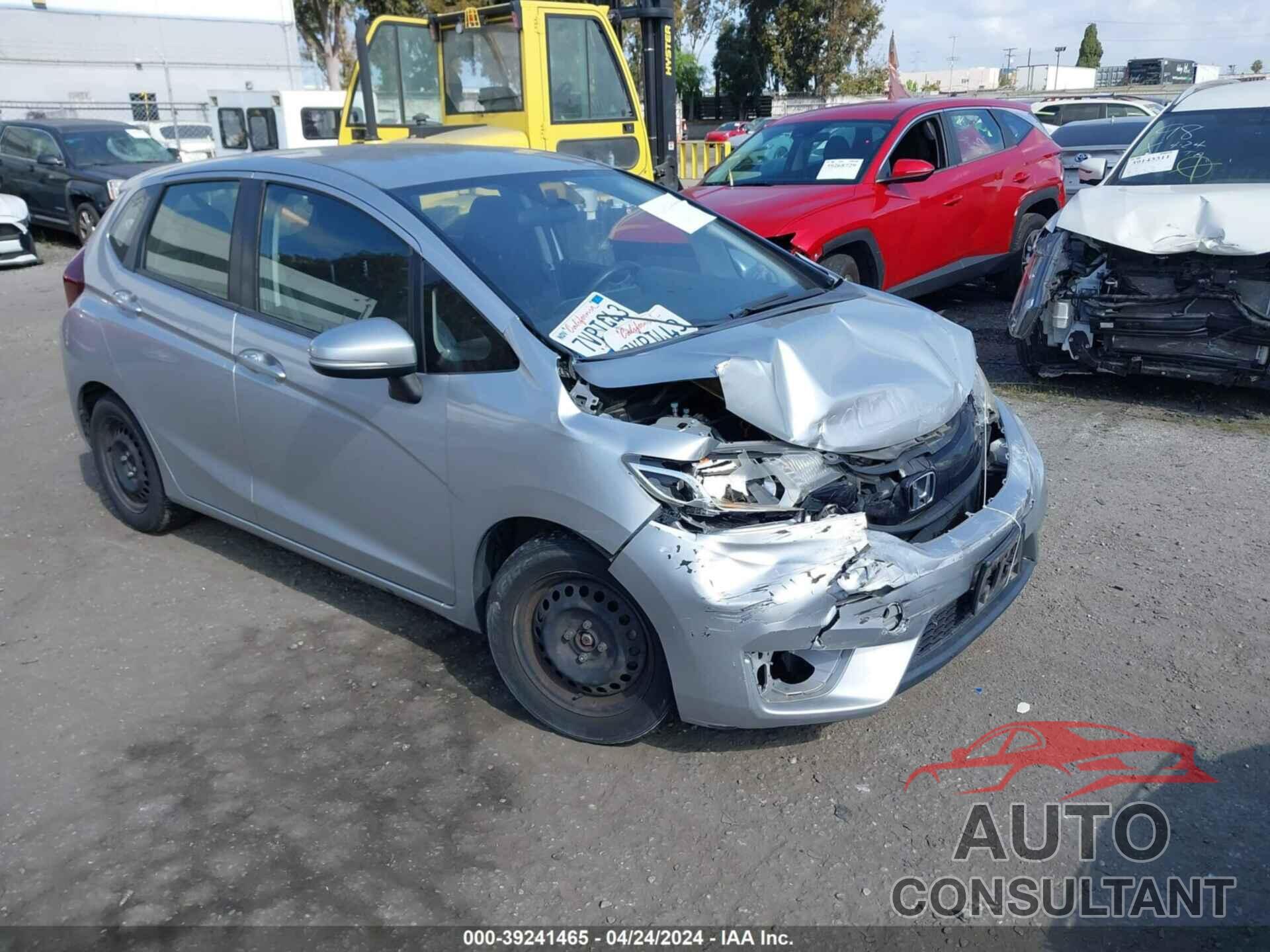 HONDA FIT 2016 - JHMGK5H59GS009878