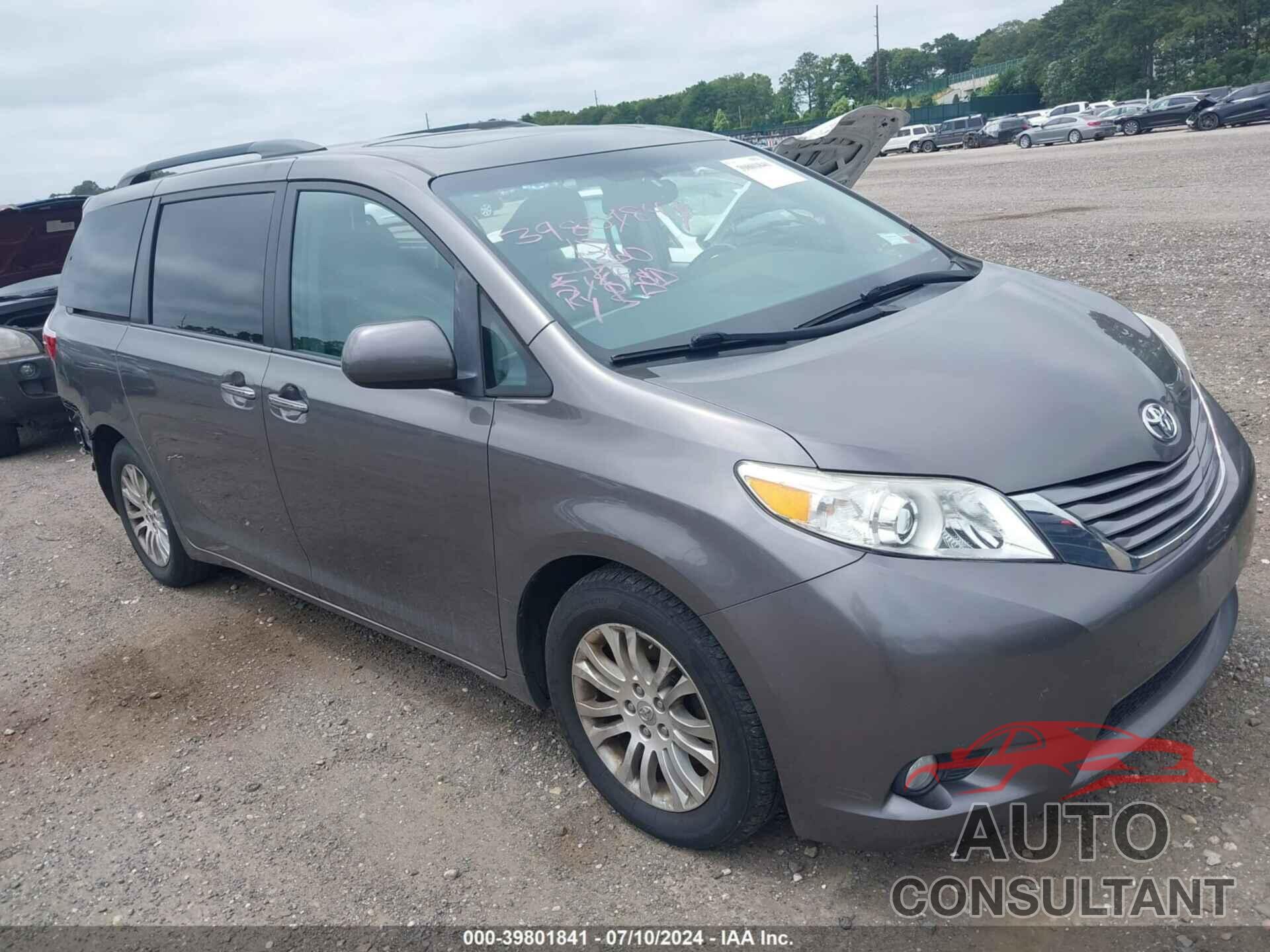 TOYOTA SIENNA 2017 - 5TDYZ3DC7HS853468