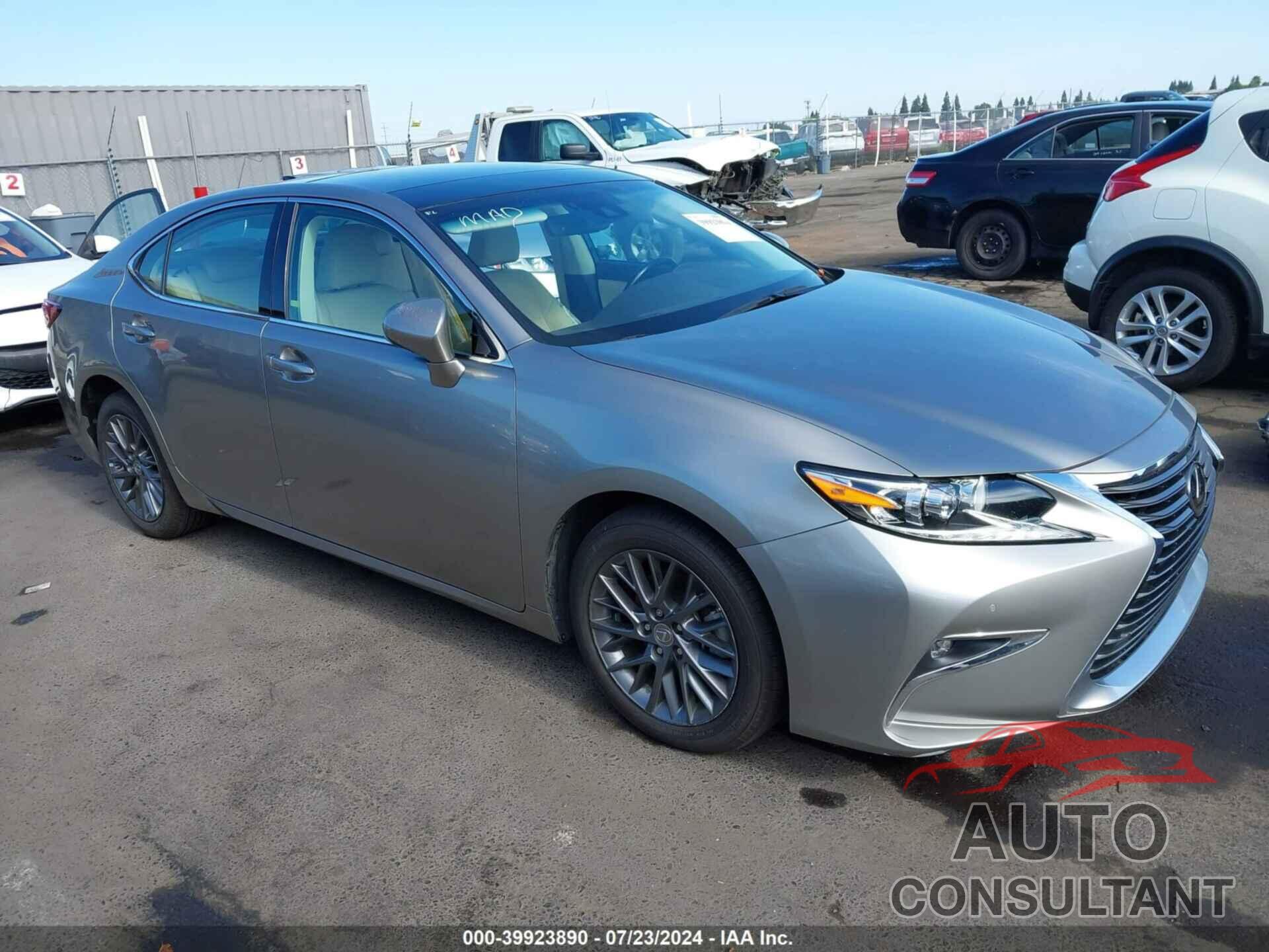 LEXUS ES 350 2018 - 58ABK1GG1JU104152