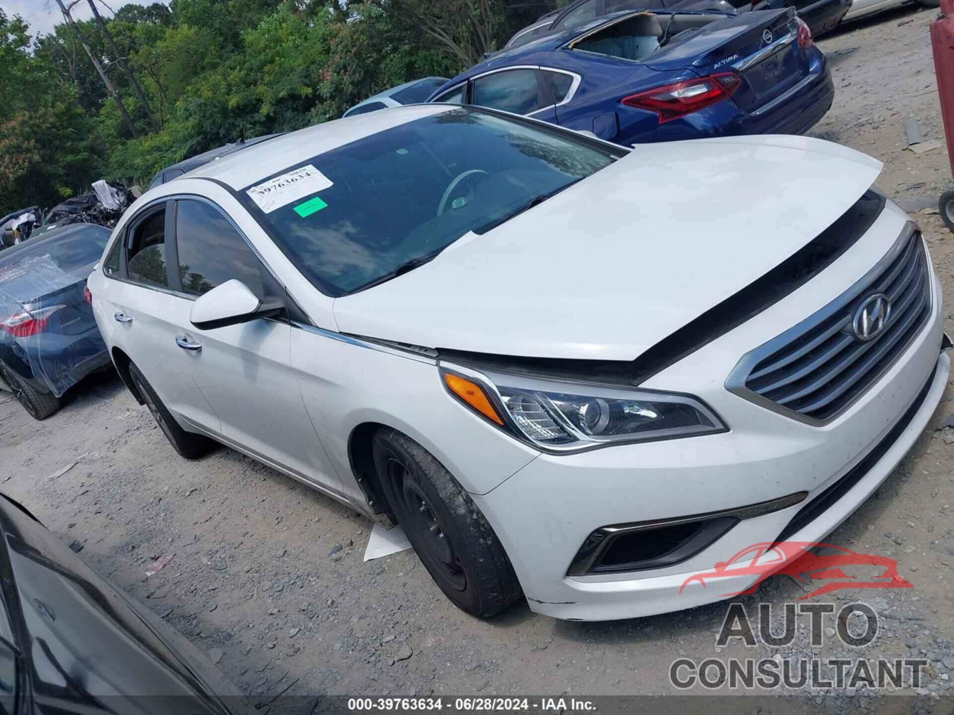 HYUNDAI SONATA 2016 - 5NPE24AF9GH286342