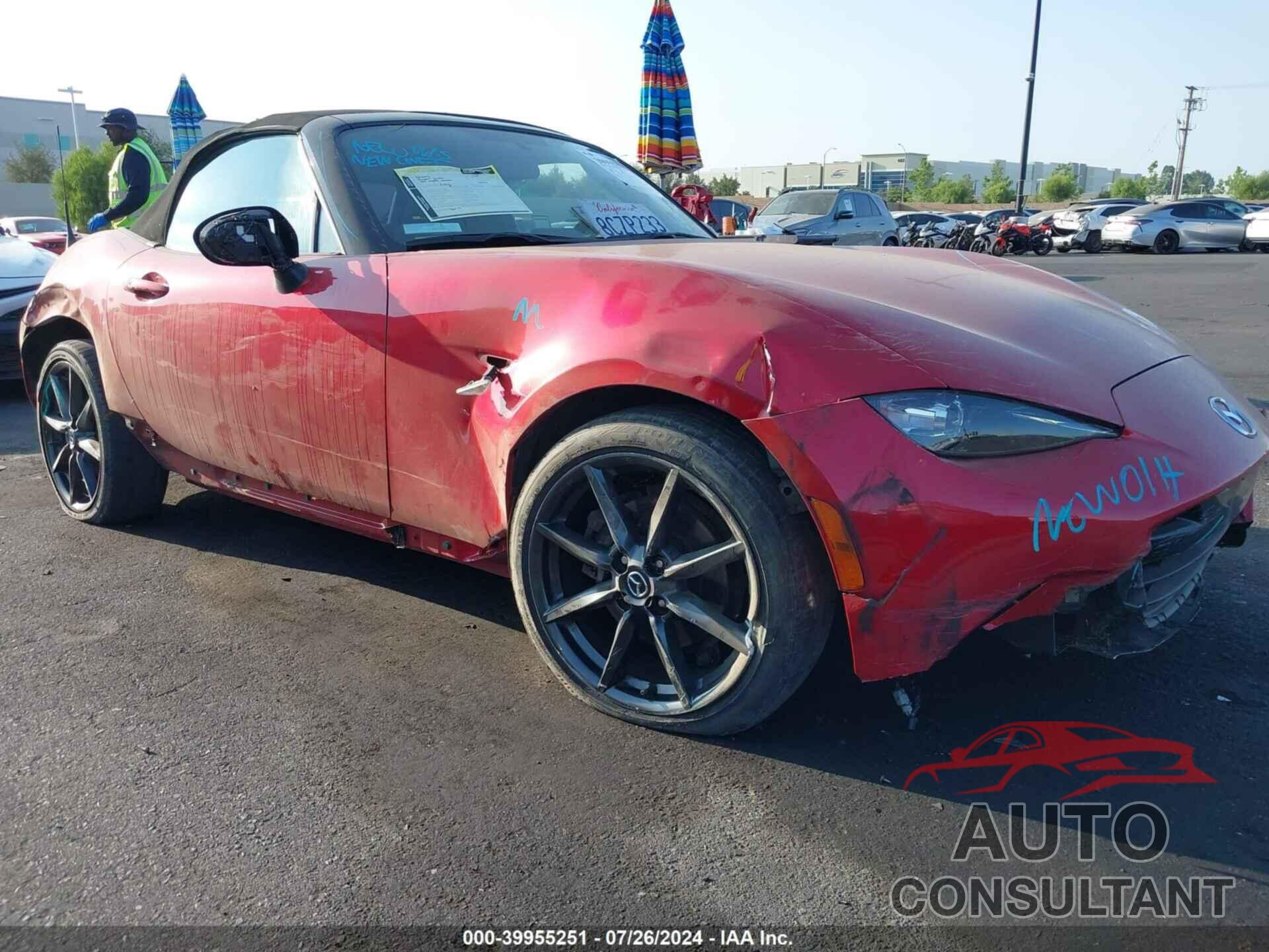 MAZDA MX-5 MIATA 2017 - JM1NDAC7XH0122756