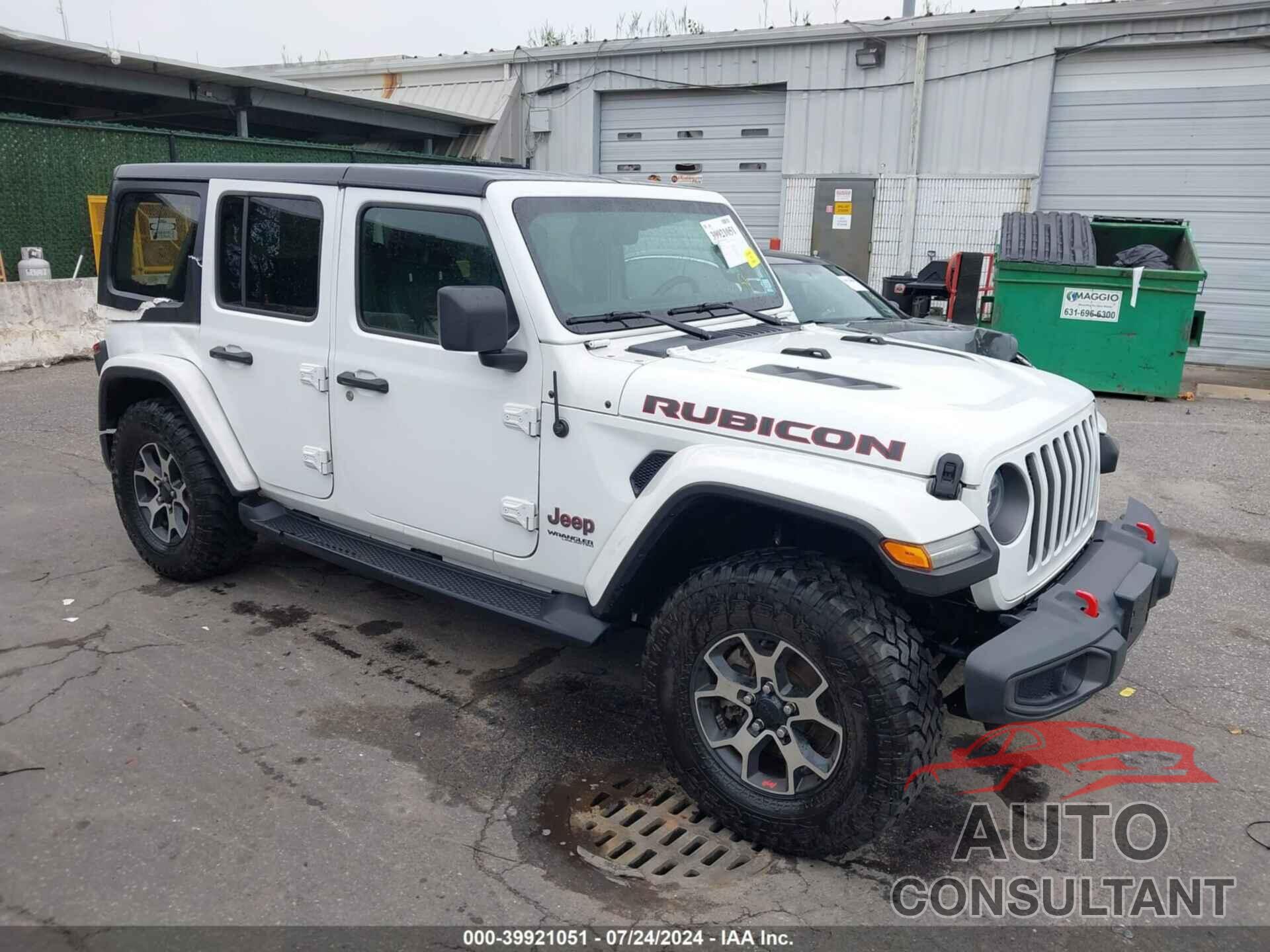 JEEP WRANGLER UNLIMITED 2021 - 1C4HJXFG7MW528523