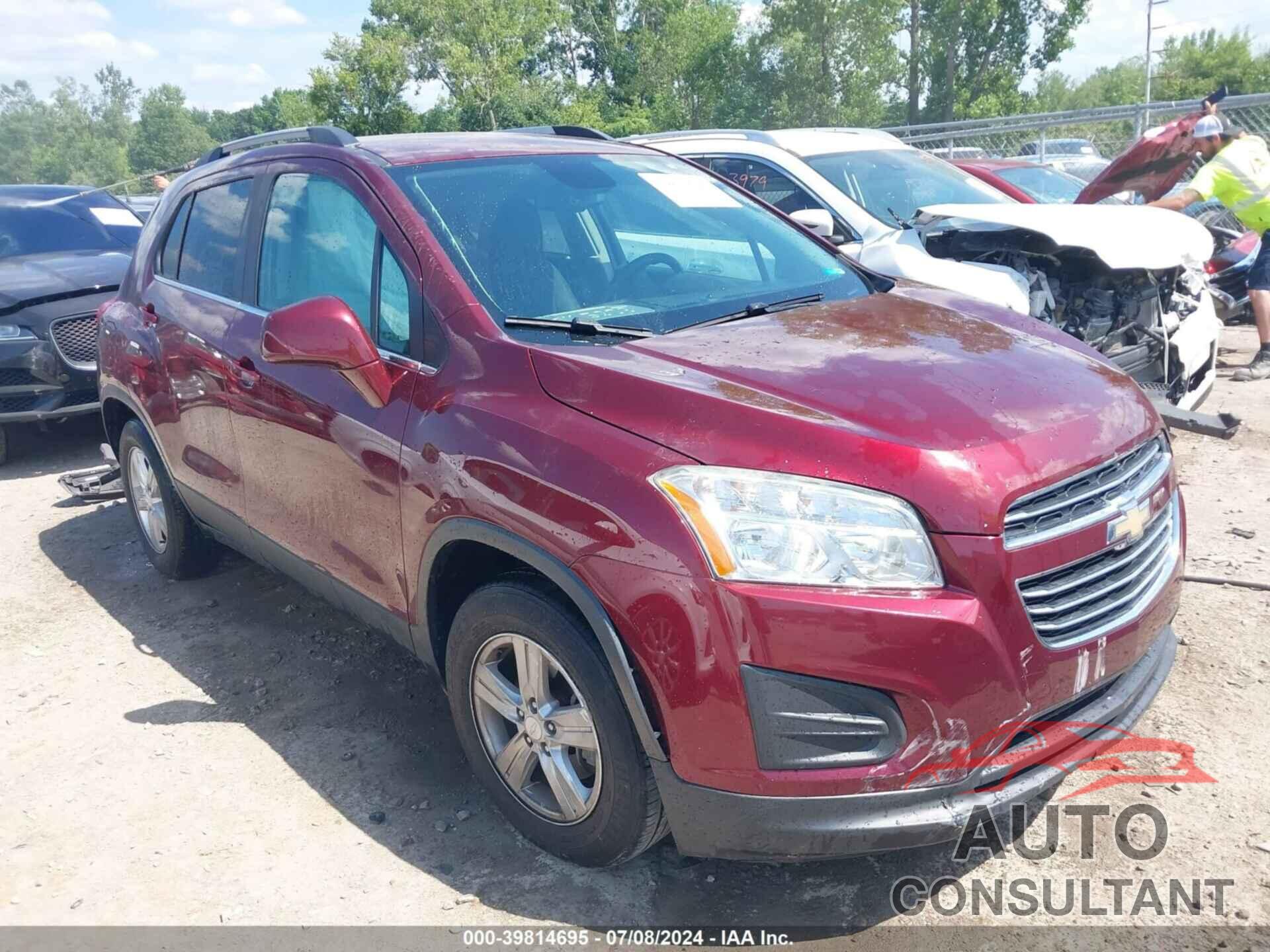 CHEVROLET TRAX 2016 - 3GNCJLSB8GL273718