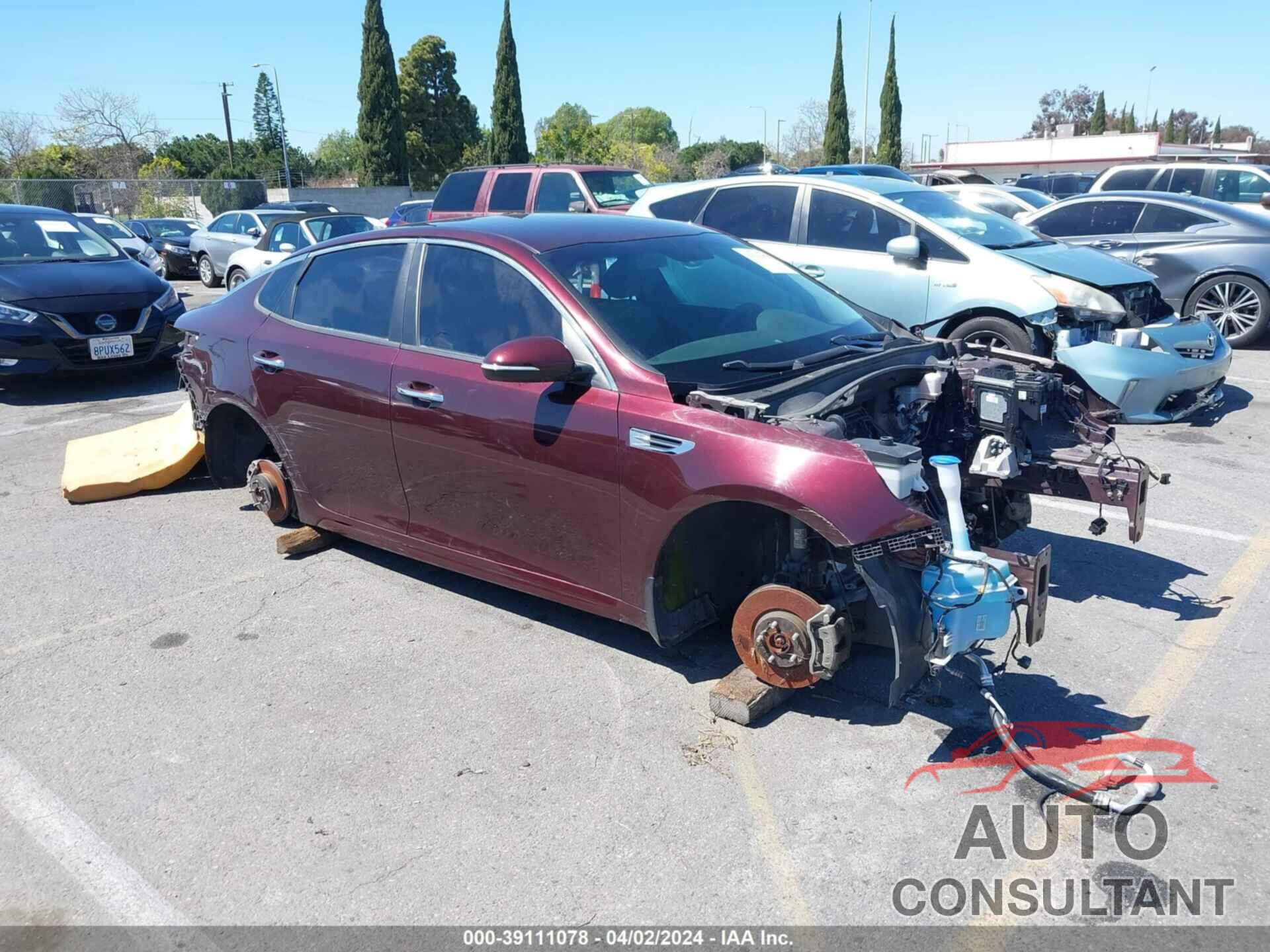 KIA OPTIMA 2018 - 5XXGT4L37JG185537