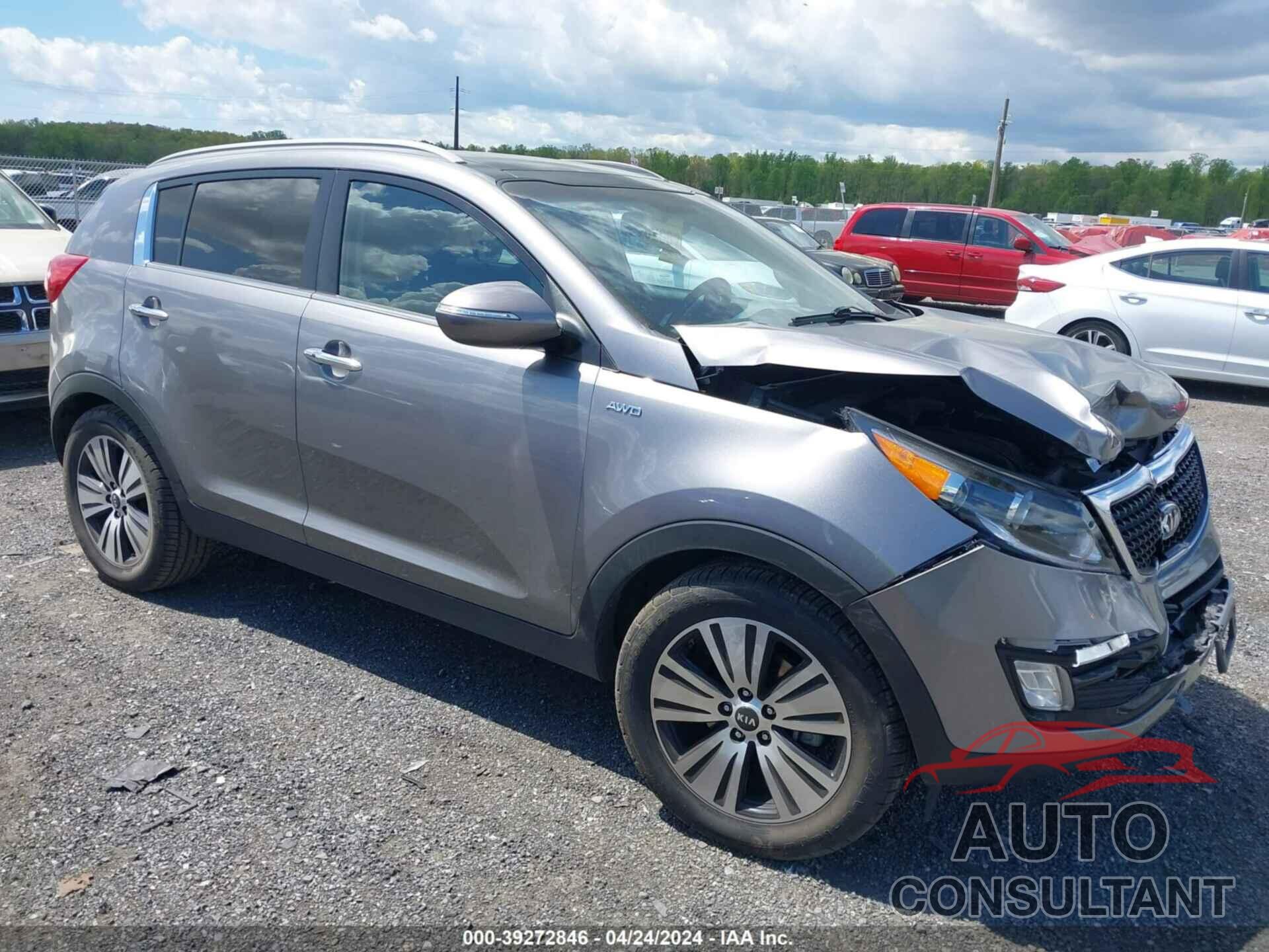 KIA SPORTAGE 2016 - KNDPCCAC1G7829659