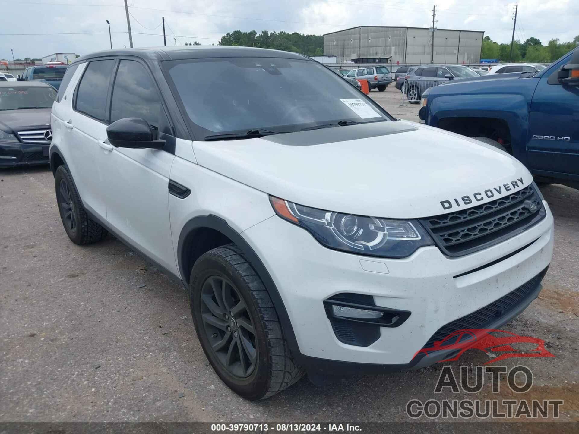 LAND ROVER DISCOVERY SPORT 2017 - SALCR2BG2HH708524