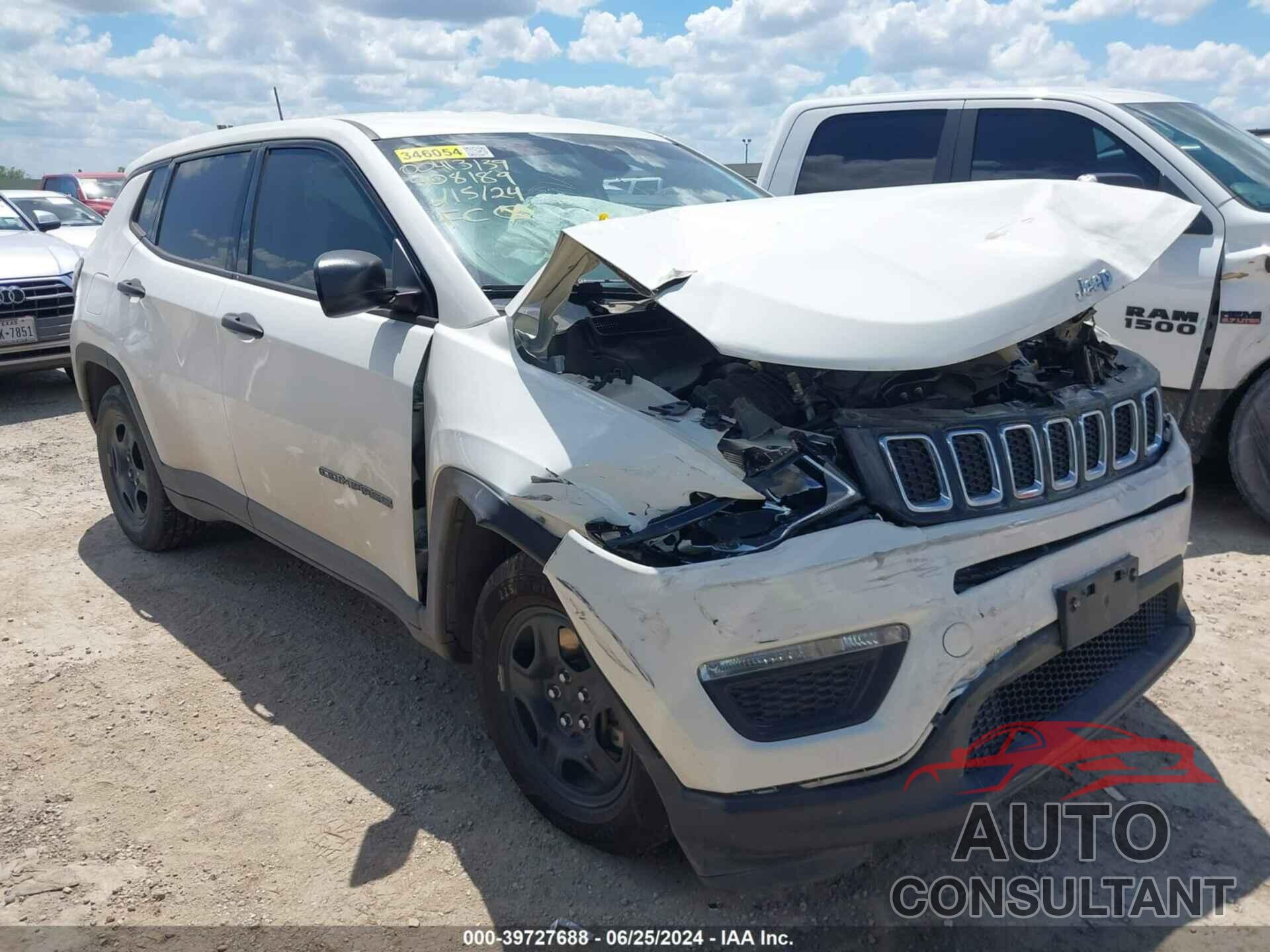 JEEP COMPASS 2021 - 3C4NJCAB2MT508189