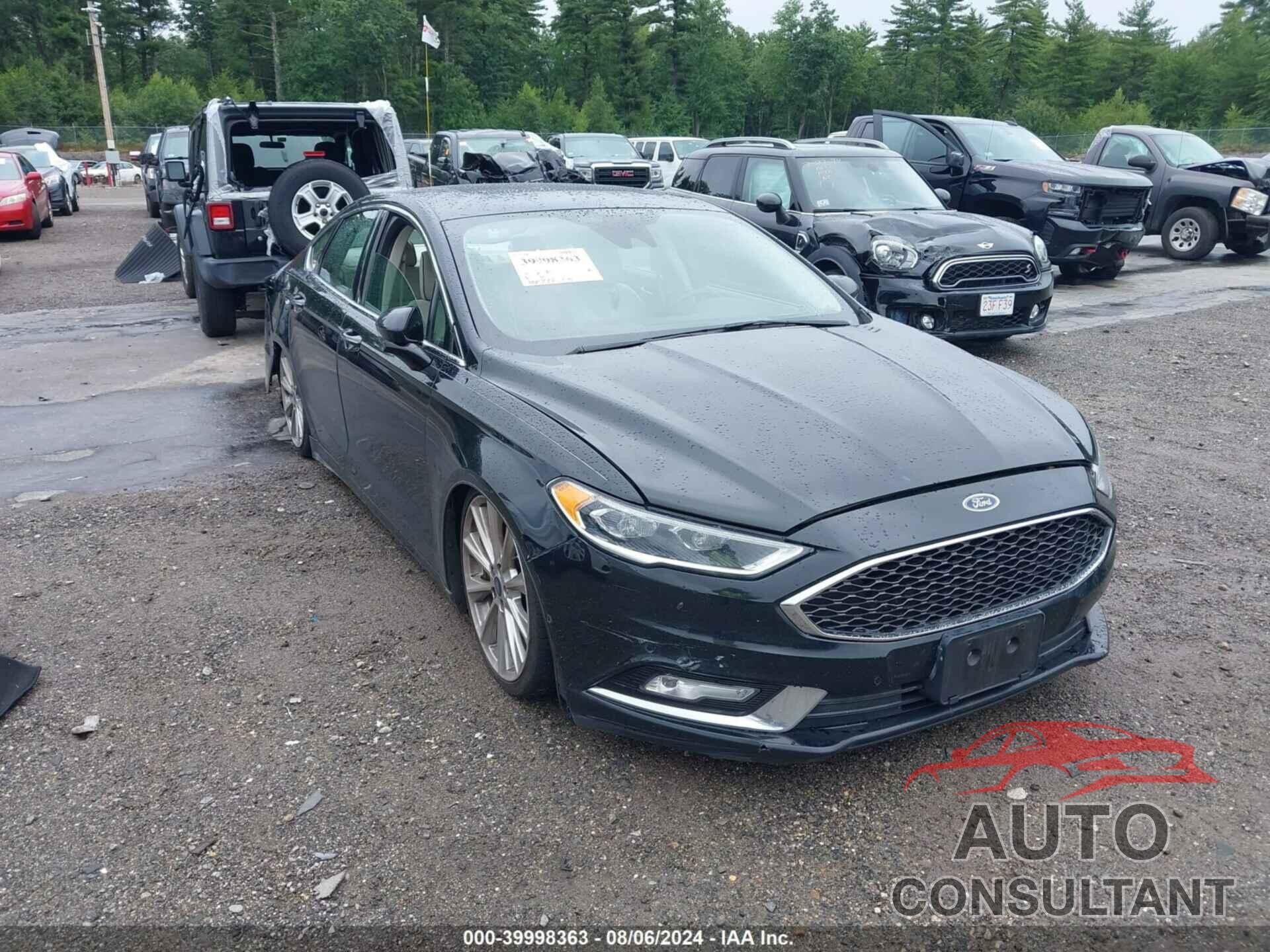 FORD FUSION 2017 - 3FA6P0D95HR308314