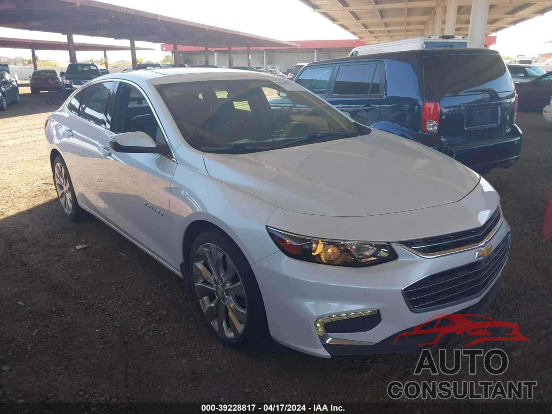 CHEVROLET MALIBU 2016 - 1G1ZH5SX9GF312311