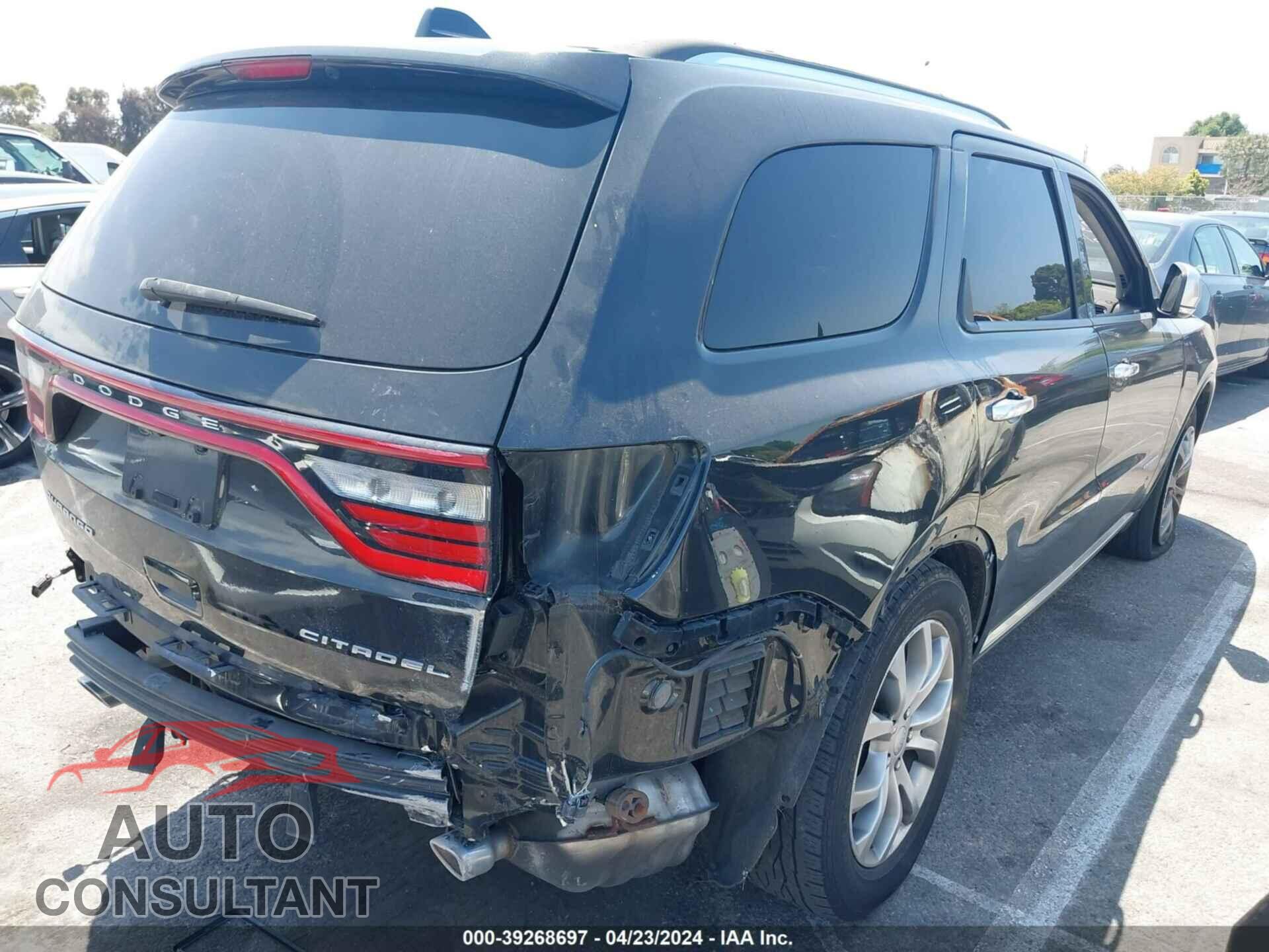 DODGE DURANGO 2016 - 1C4RDHEG4GC481475