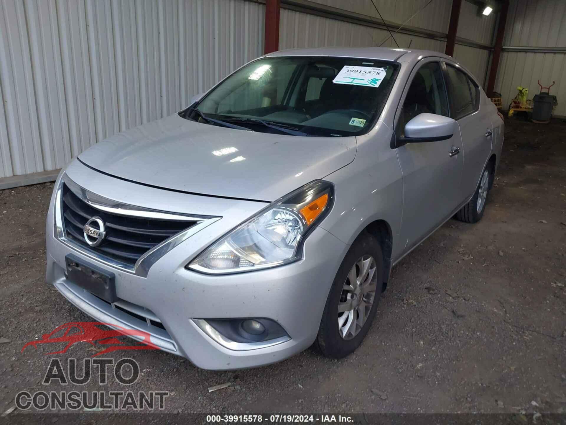 NISSAN VERSA 2017 - 3N1CN7AP3HL850791