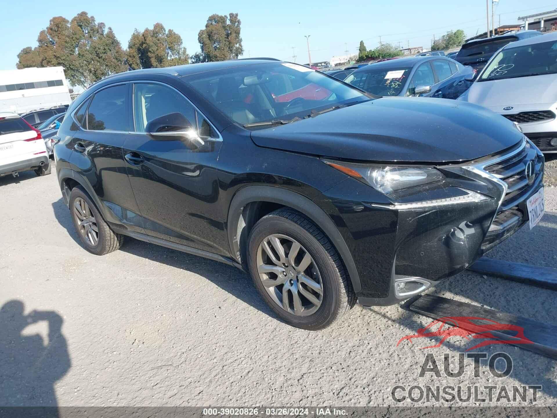 LEXUS NX 200T 2016 - JTJYARBZ1G2031222