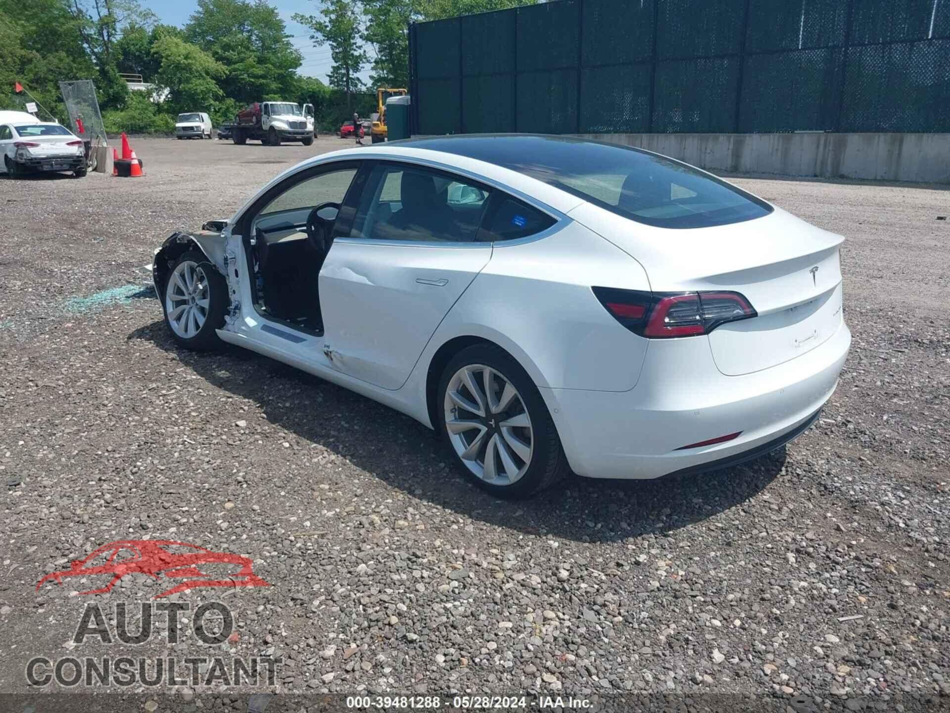 TESLA MODEL 3 2018 - 5YJ3E1EB9JF117741