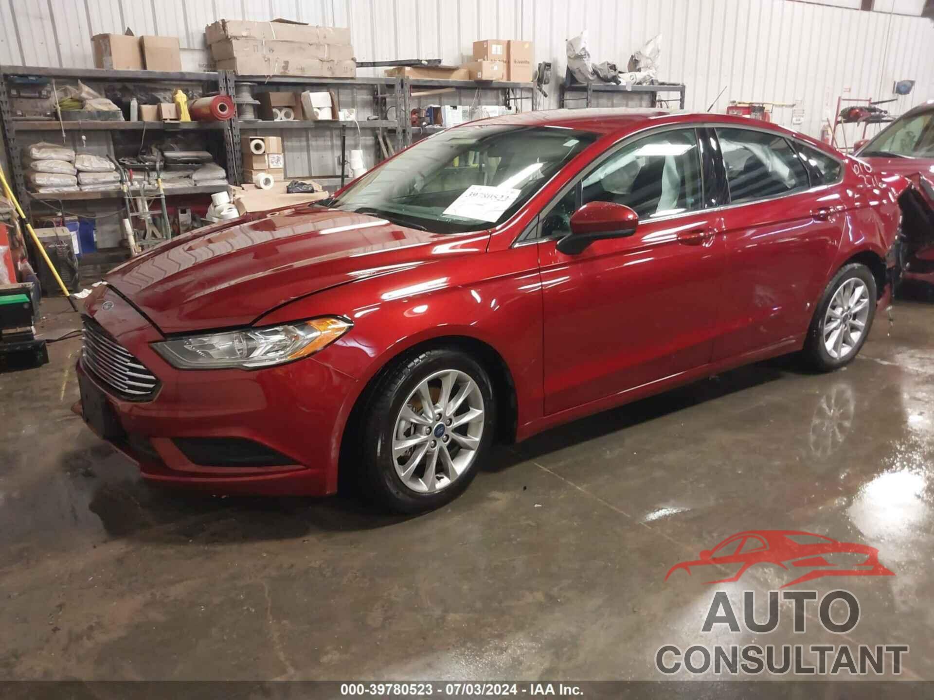 FORD FUSION 2017 - 3FA6P0H70HR413352