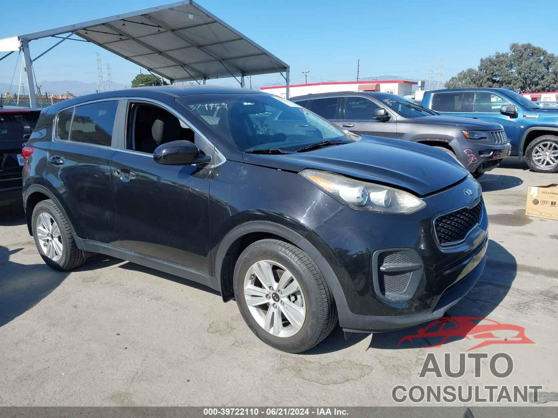 KIA SPORTAGE 2017 - KNDPM3AC5H7154915