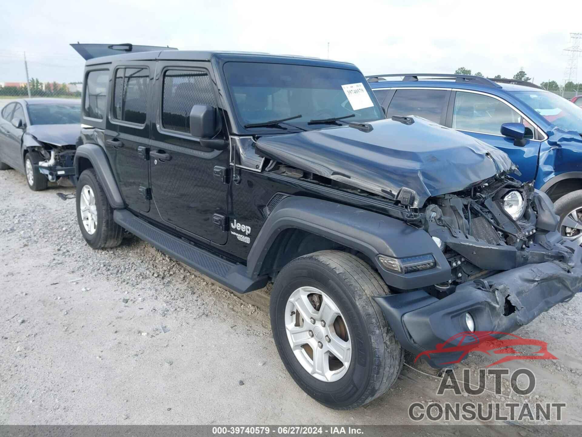 JEEP WRANGLER UNLIMITED 2019 - 1C4HJXDN1KW591969