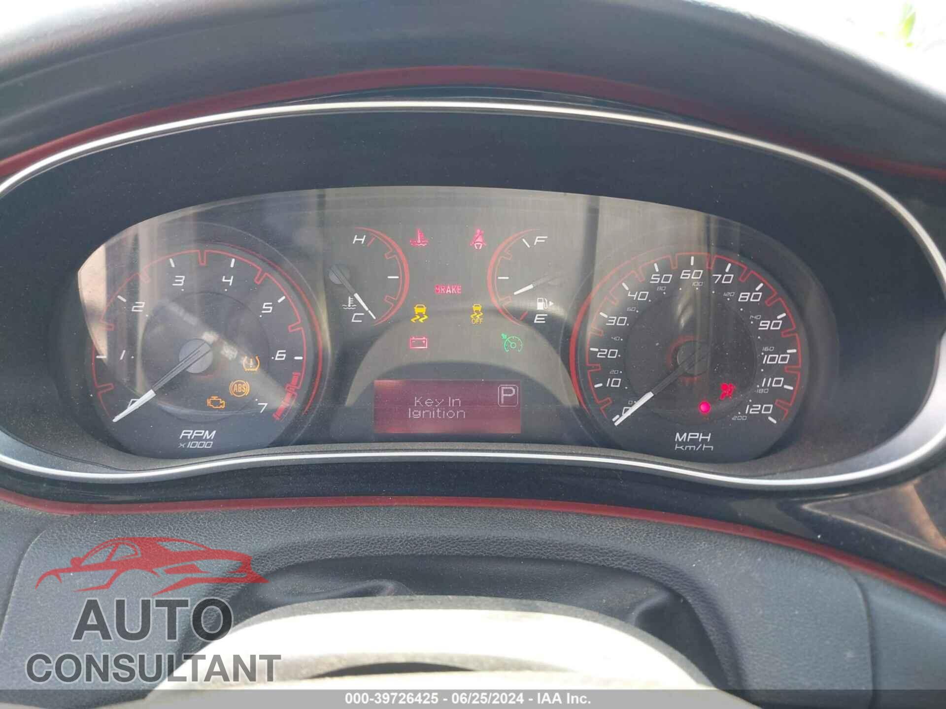 DODGE DART 2016 - 1C3CDFBB7GD762235