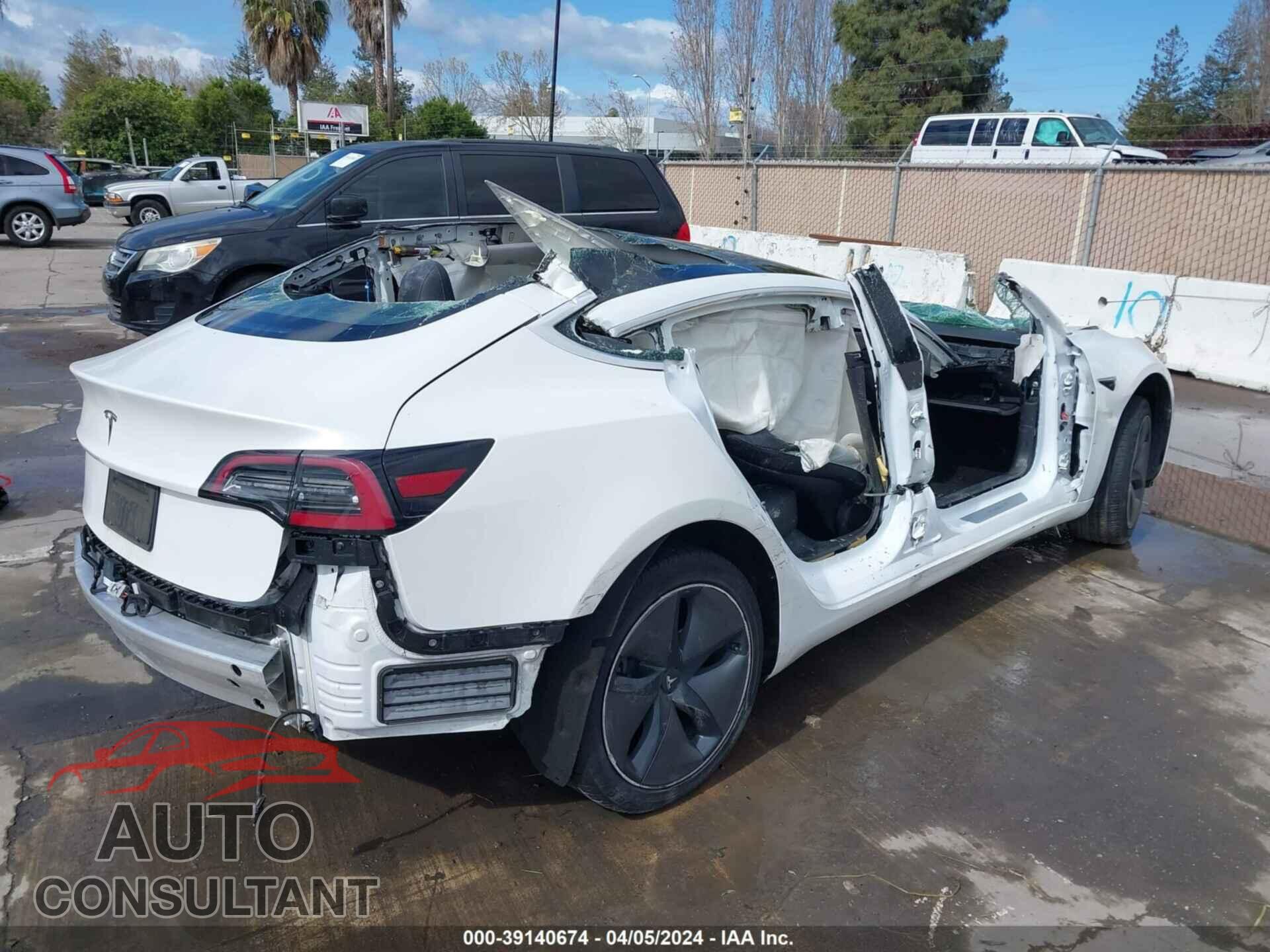 TESLA MODEL 3 2019 - 5YJ3E1EA9KF427316