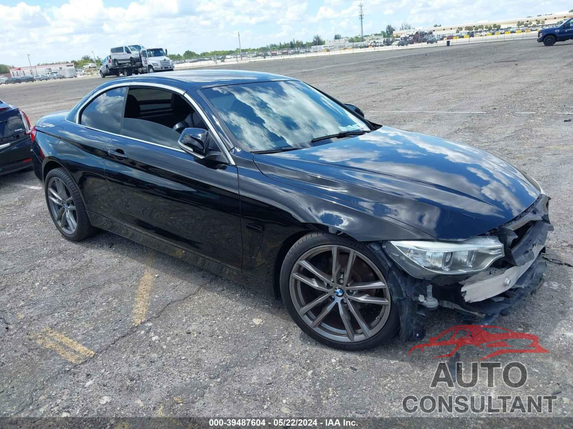 BMW 430I 2017 - WBA4U7C56H5H19354