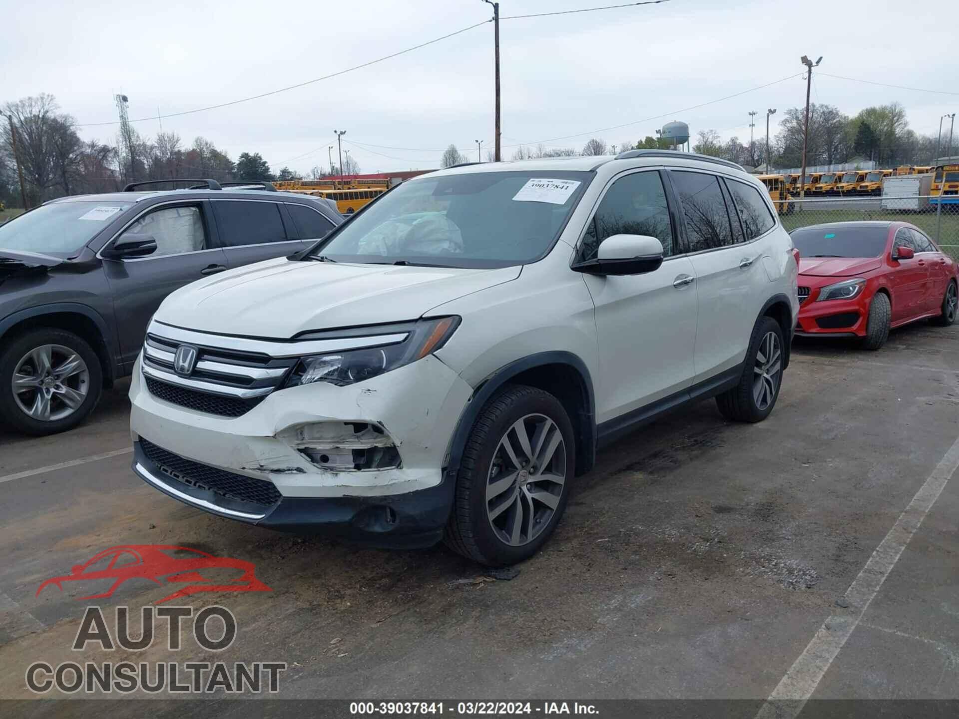 HONDA PILOT 2017 - 5FNYF6H97HB043786