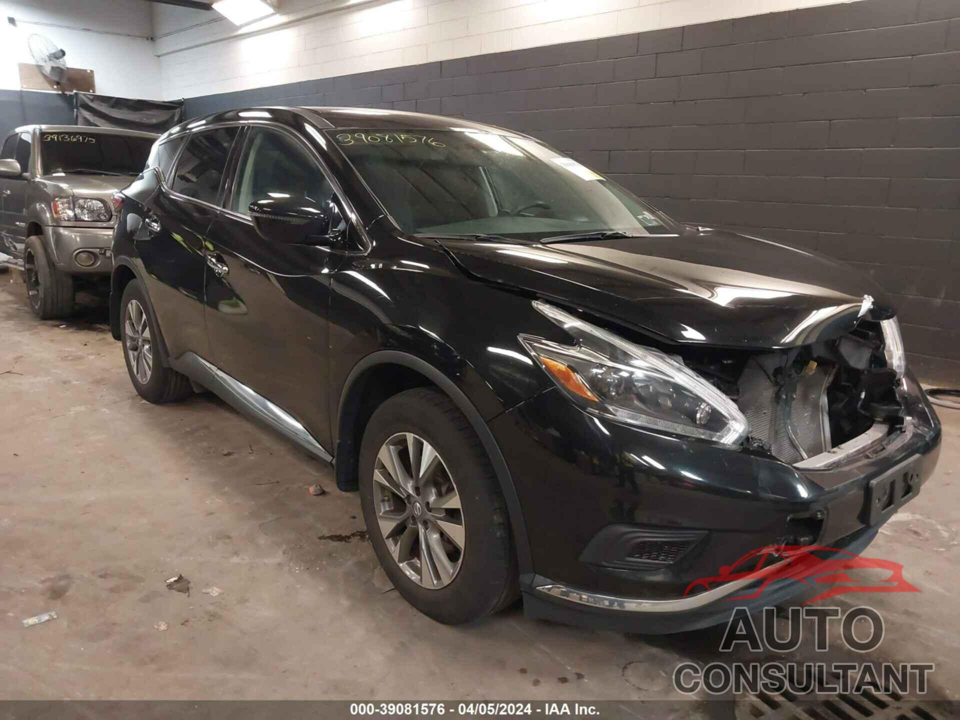 NISSAN MURANO 2018 - 5N1AZ2MH9JN183095