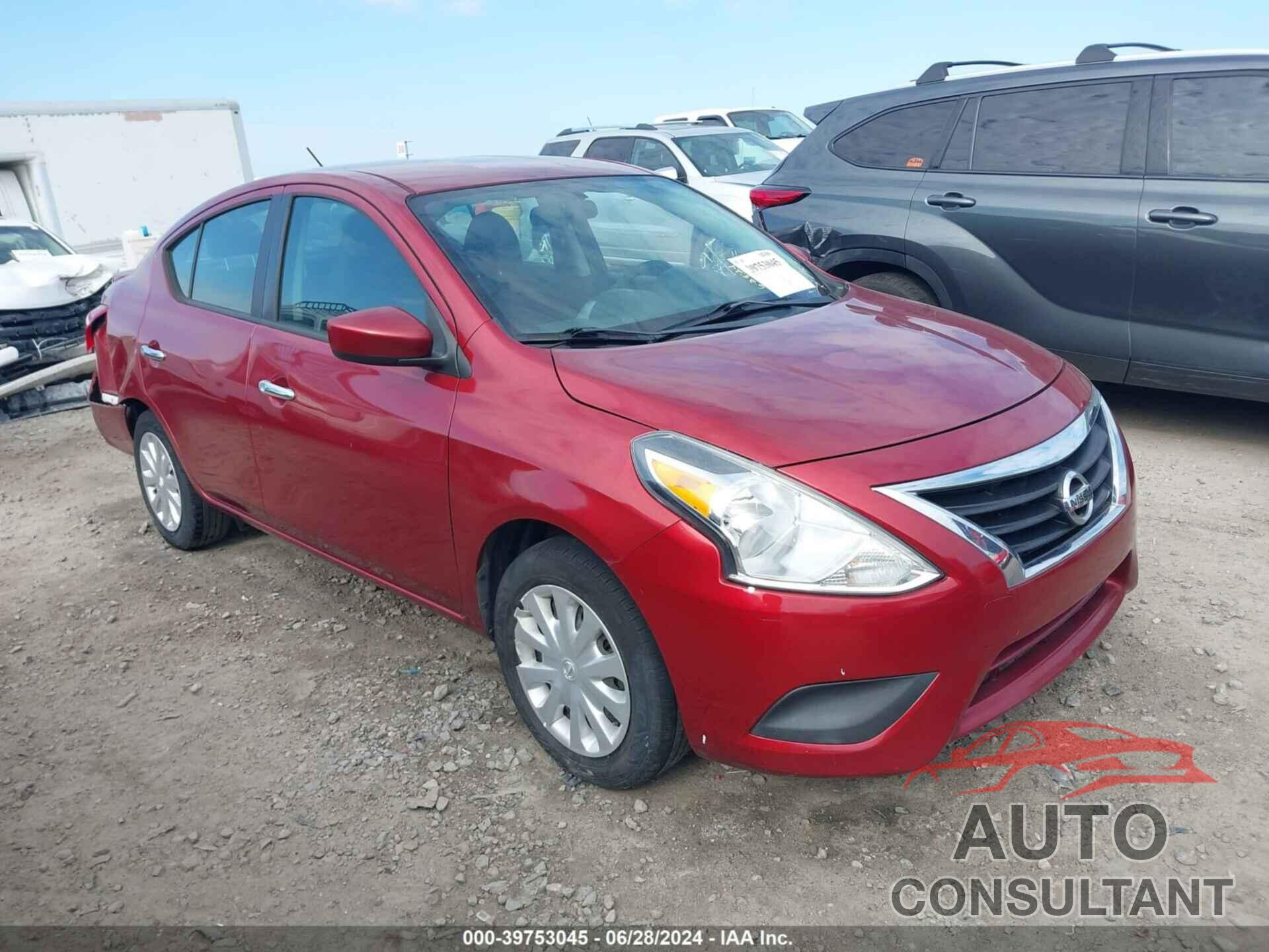 NISSAN VERSA 2017 - 3N1CN7APXHL812748