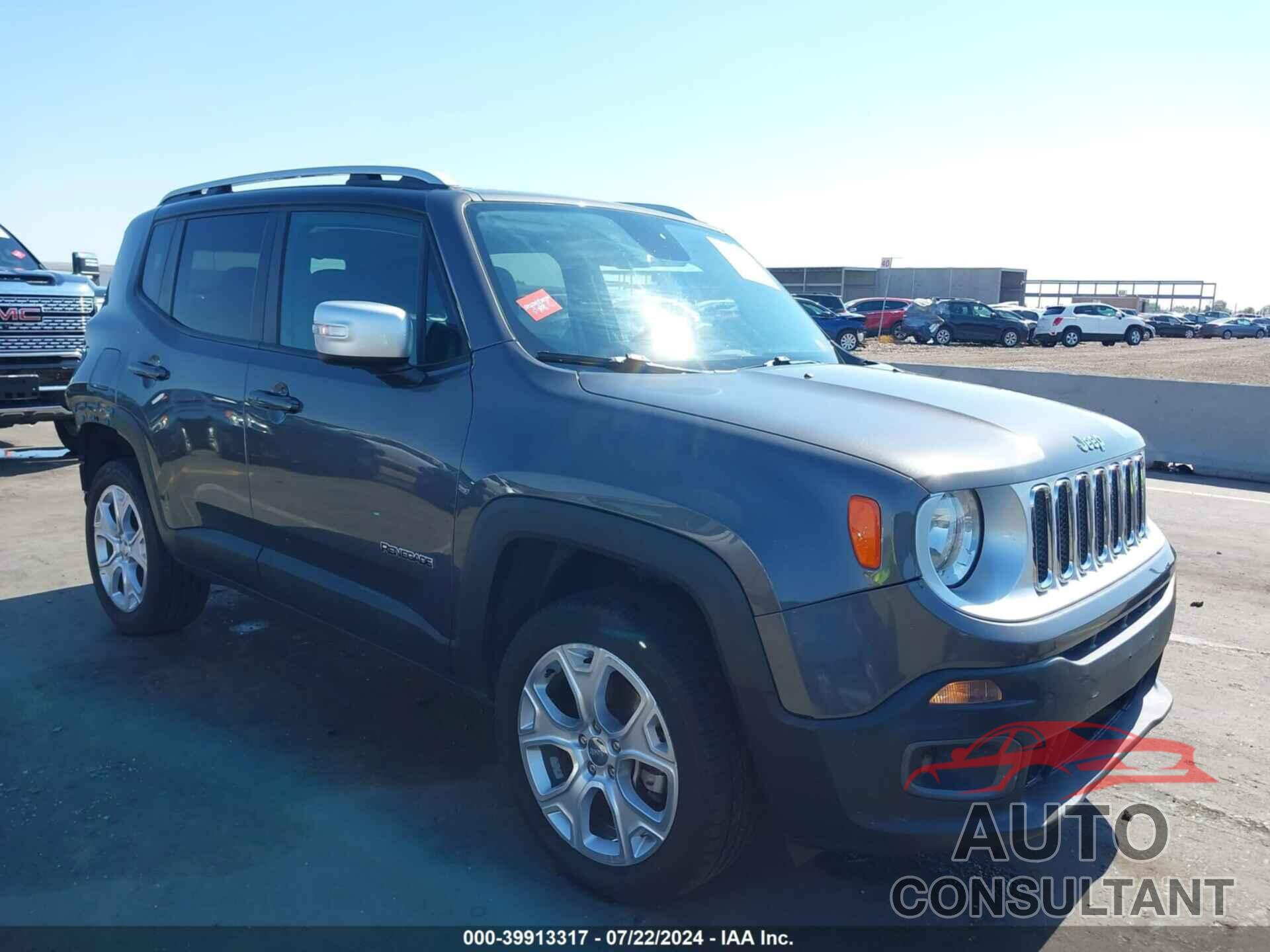 JEEP RENEGADE 2016 - ZACCJBDT7GPE05853