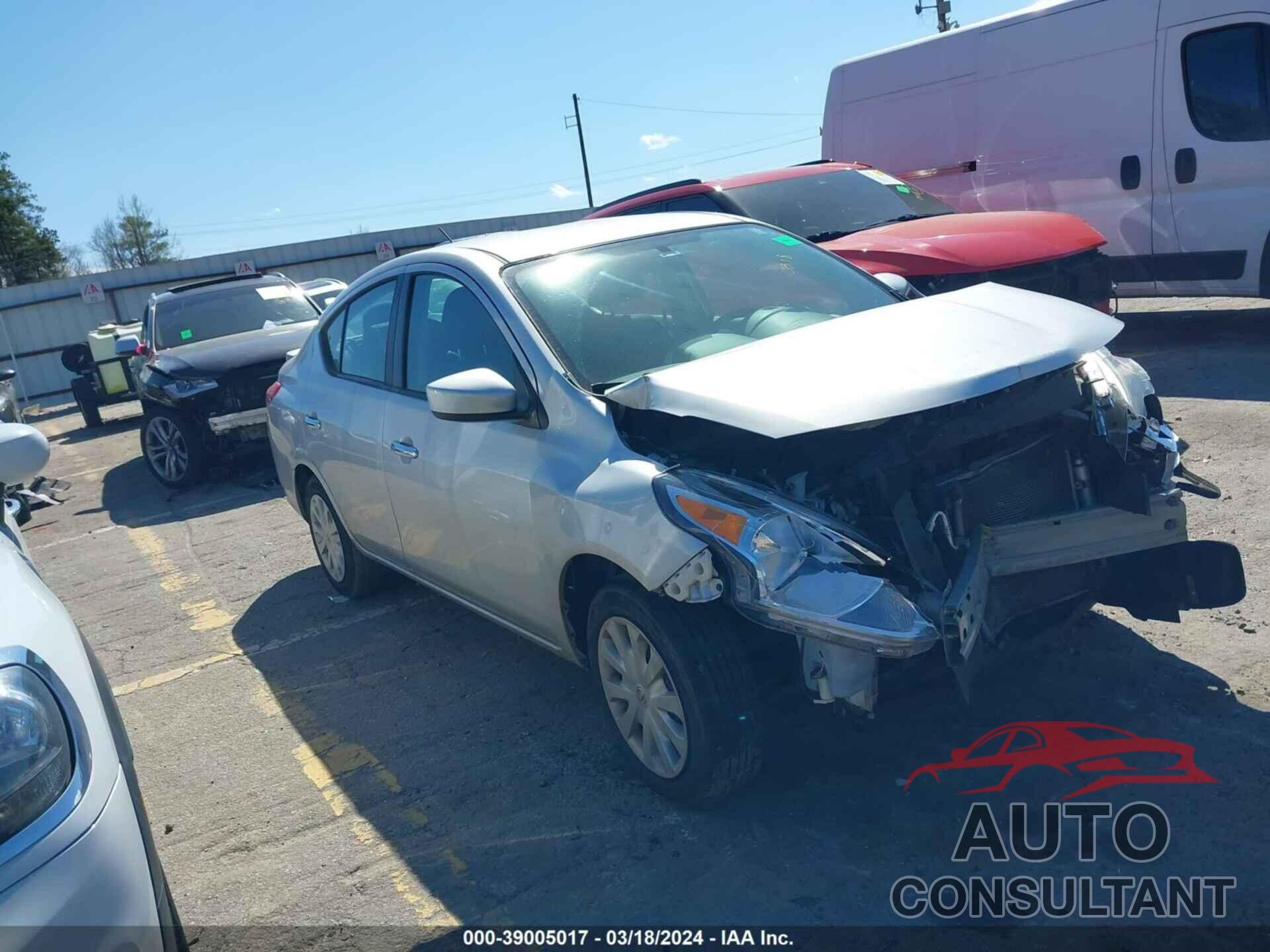 NISSAN VERSA 2019 - 3N1CN7AP3KL846716