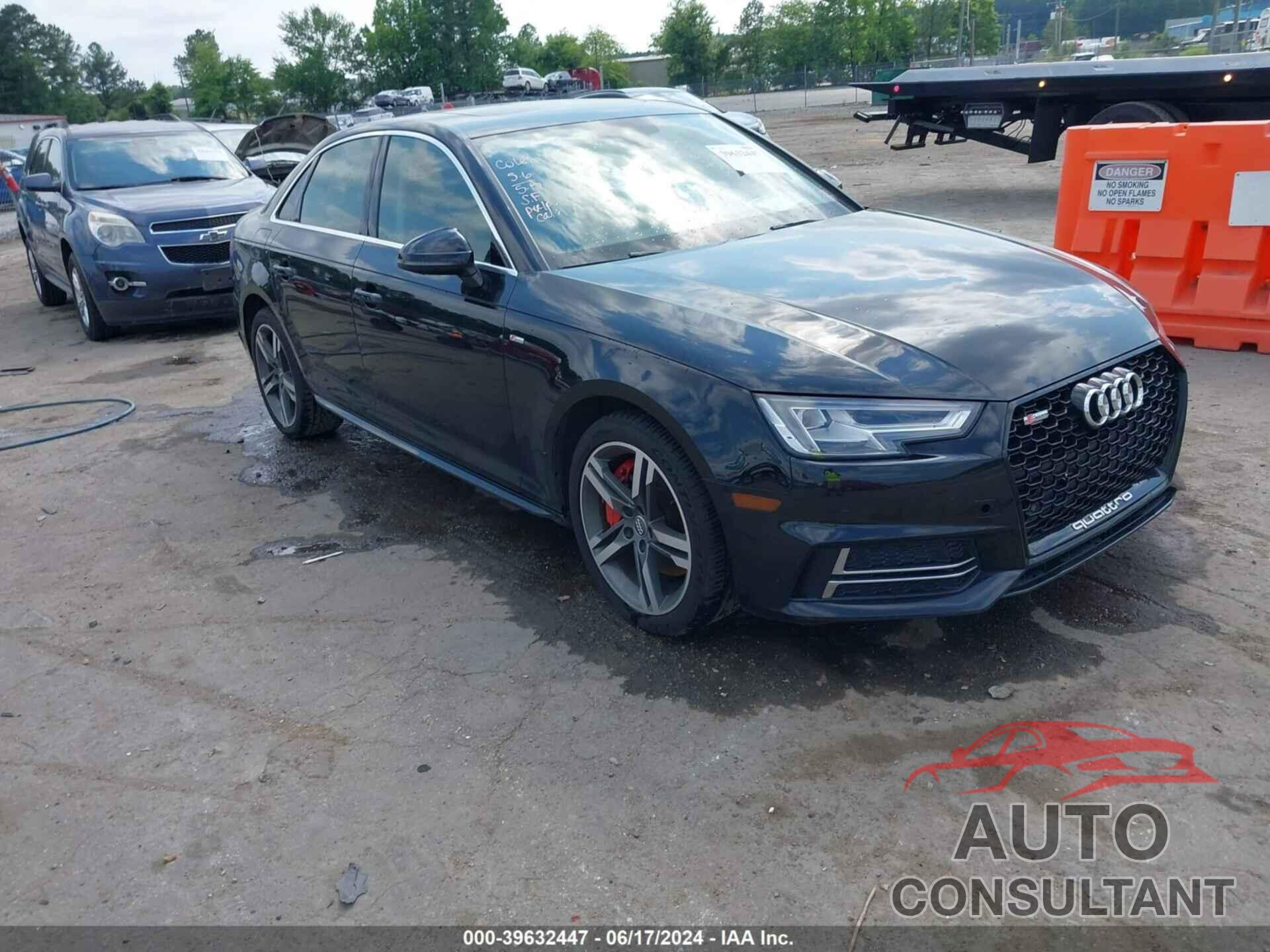 AUDI A4 2017 - WAUENAF47HN024976