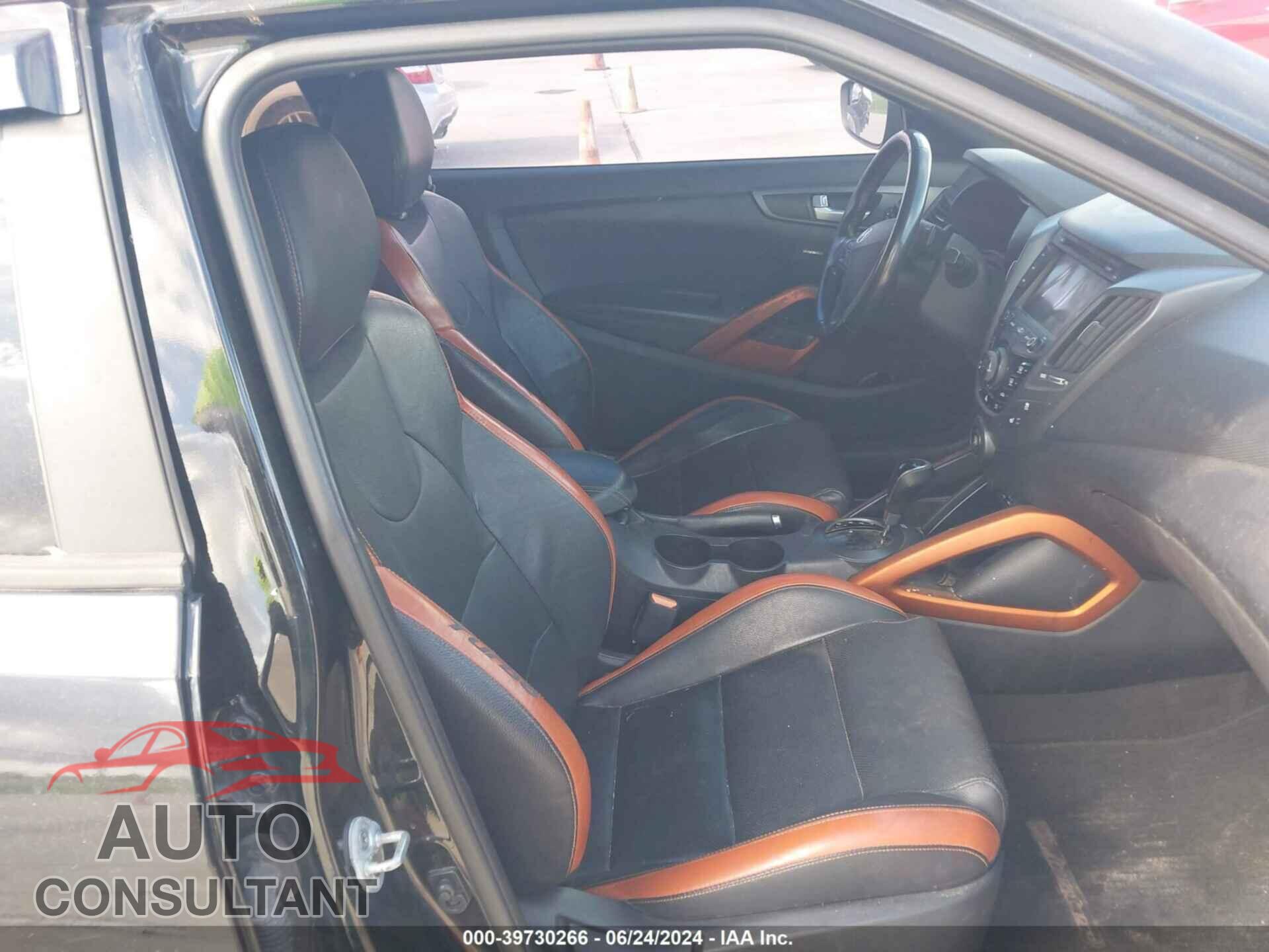 HYUNDAI VELOSTER 2016 - KMHTC6AEXGU299545