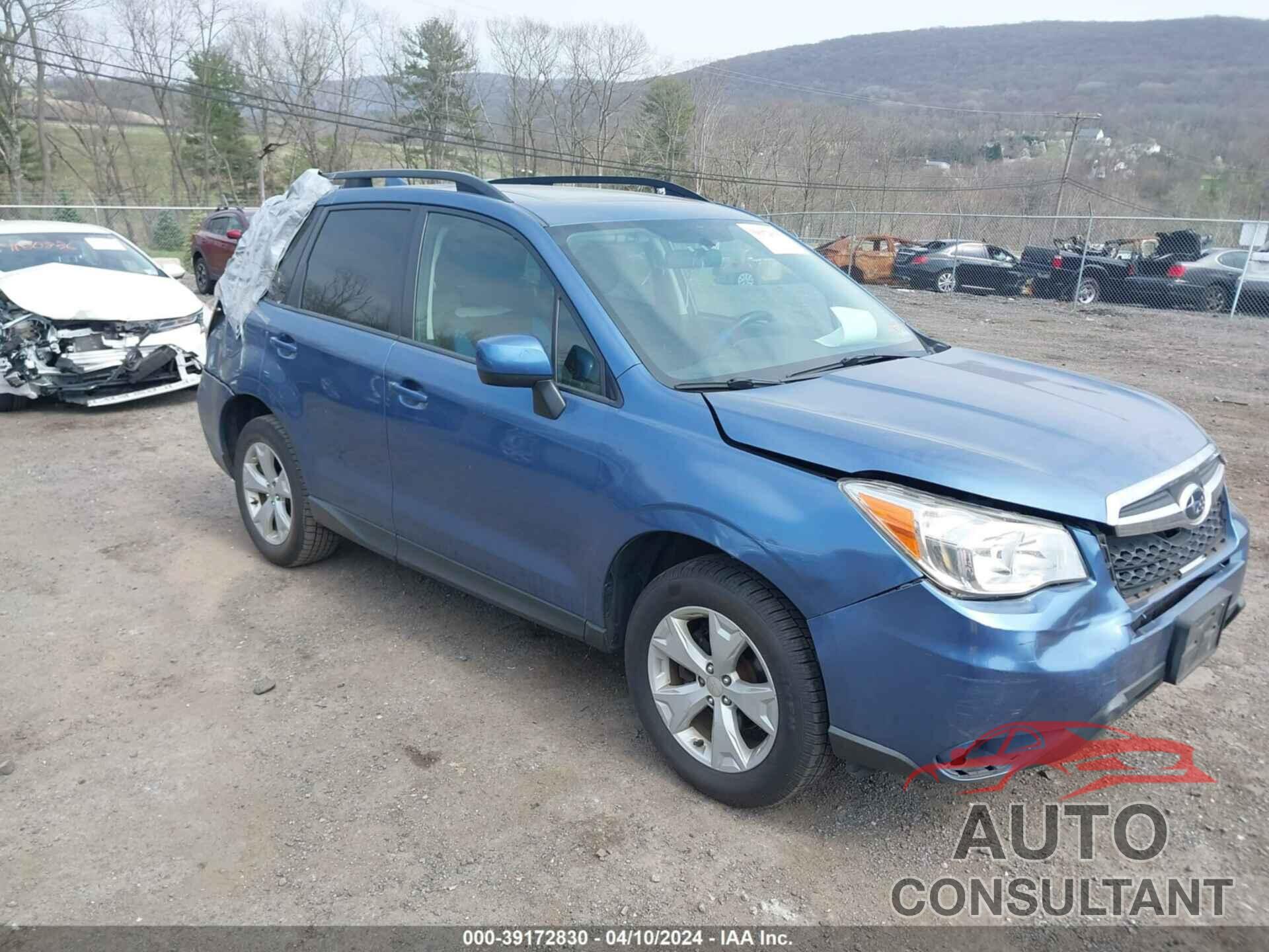 SUBARU FORESTER 2016 - JF2SJADC4GH435892