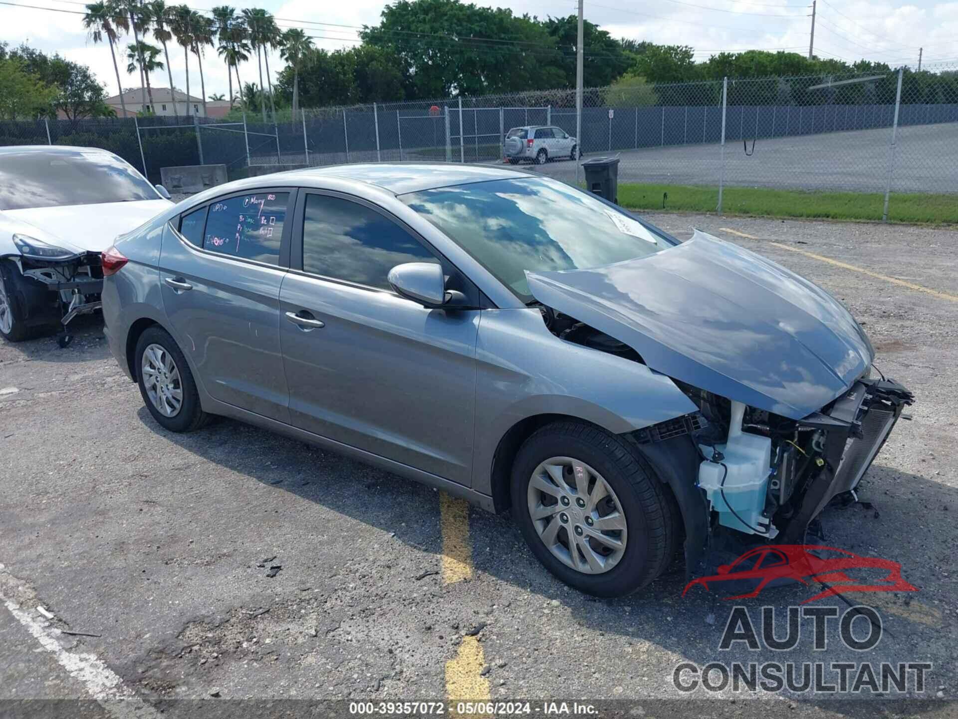 HYUNDAI ELANTRA 2019 - KMHD74LF0KU847774