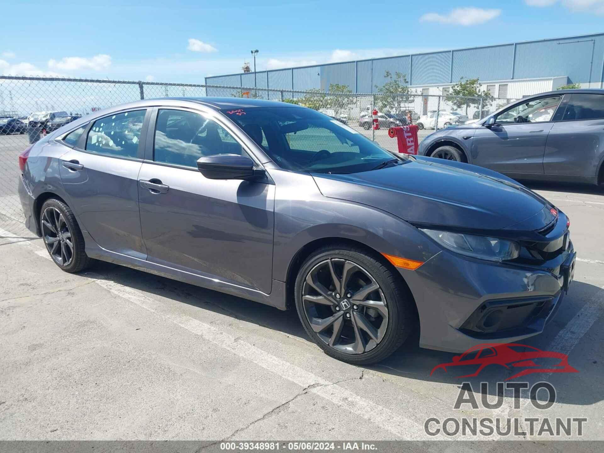 HONDA CIVIC 2019 - 19XFC2F88KE201424