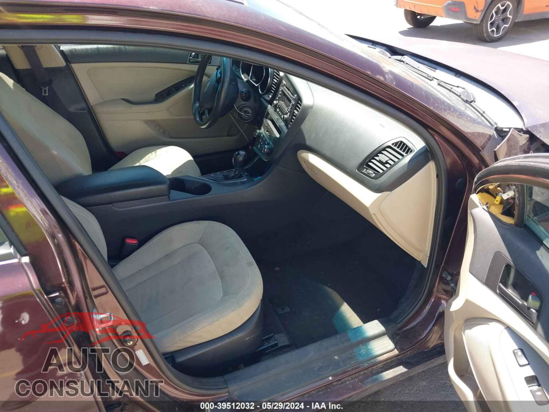 KIA OPTIMA 2011 - KNAGM4A71B5096665