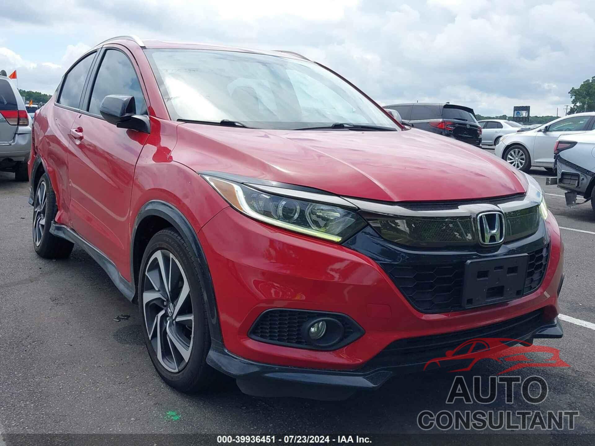 HONDA HR-V 2019 - 3CZRU6H12KG725782