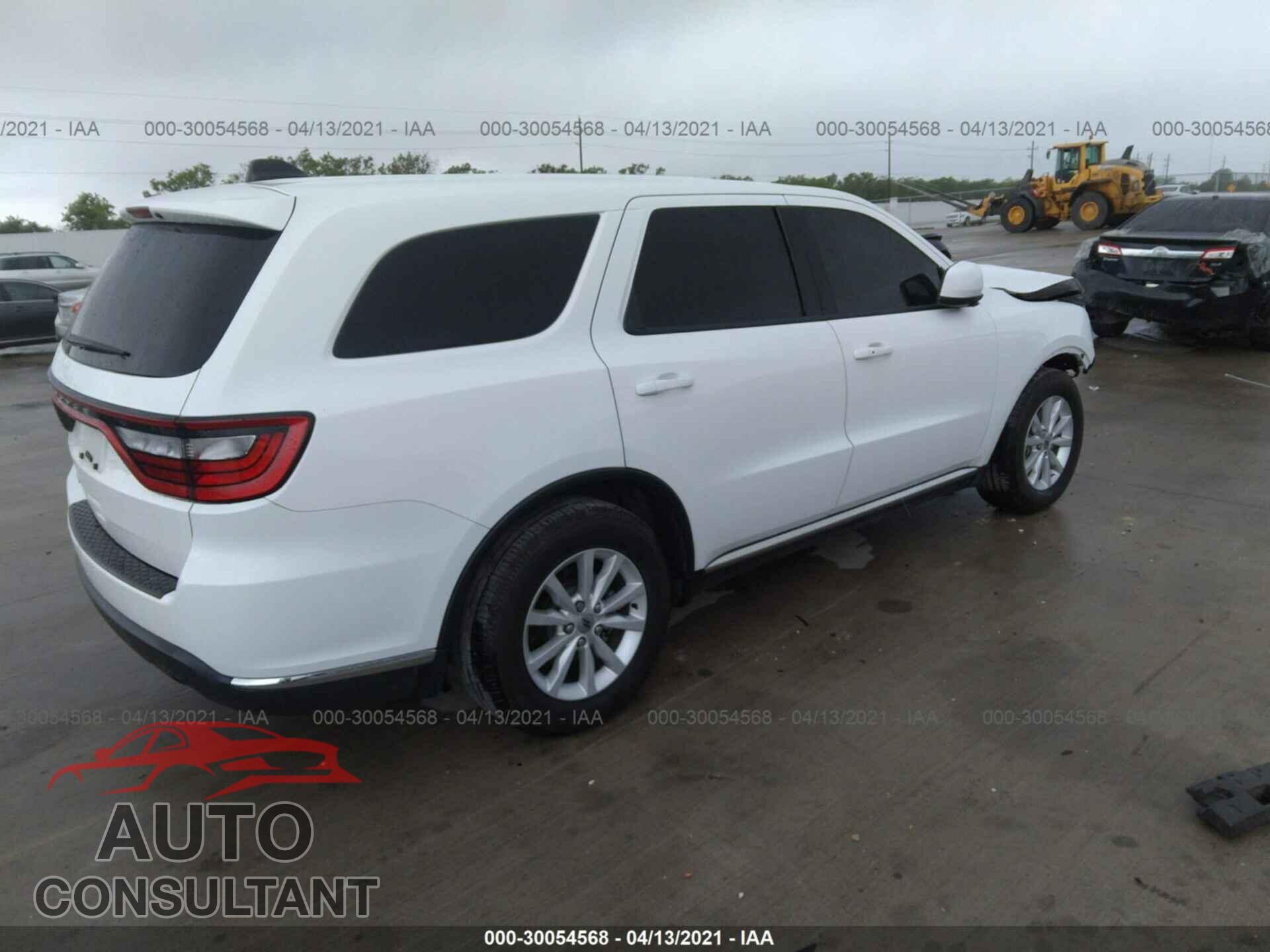 DODGE DURANGO 2020 - 1C4RDHAG7LC142001