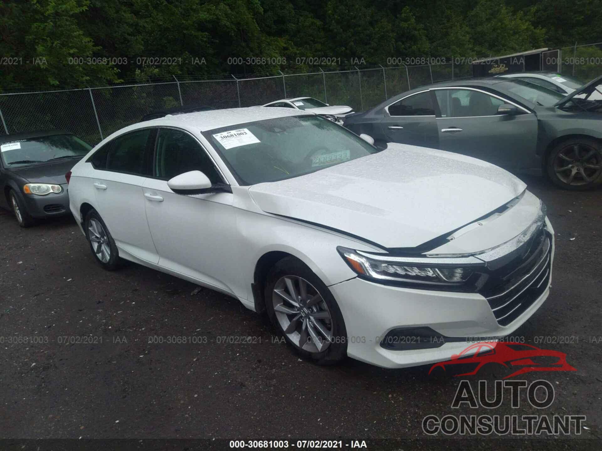 HONDA ACCORD SEDAN 2021 - 1HGCV1F15MA009010
