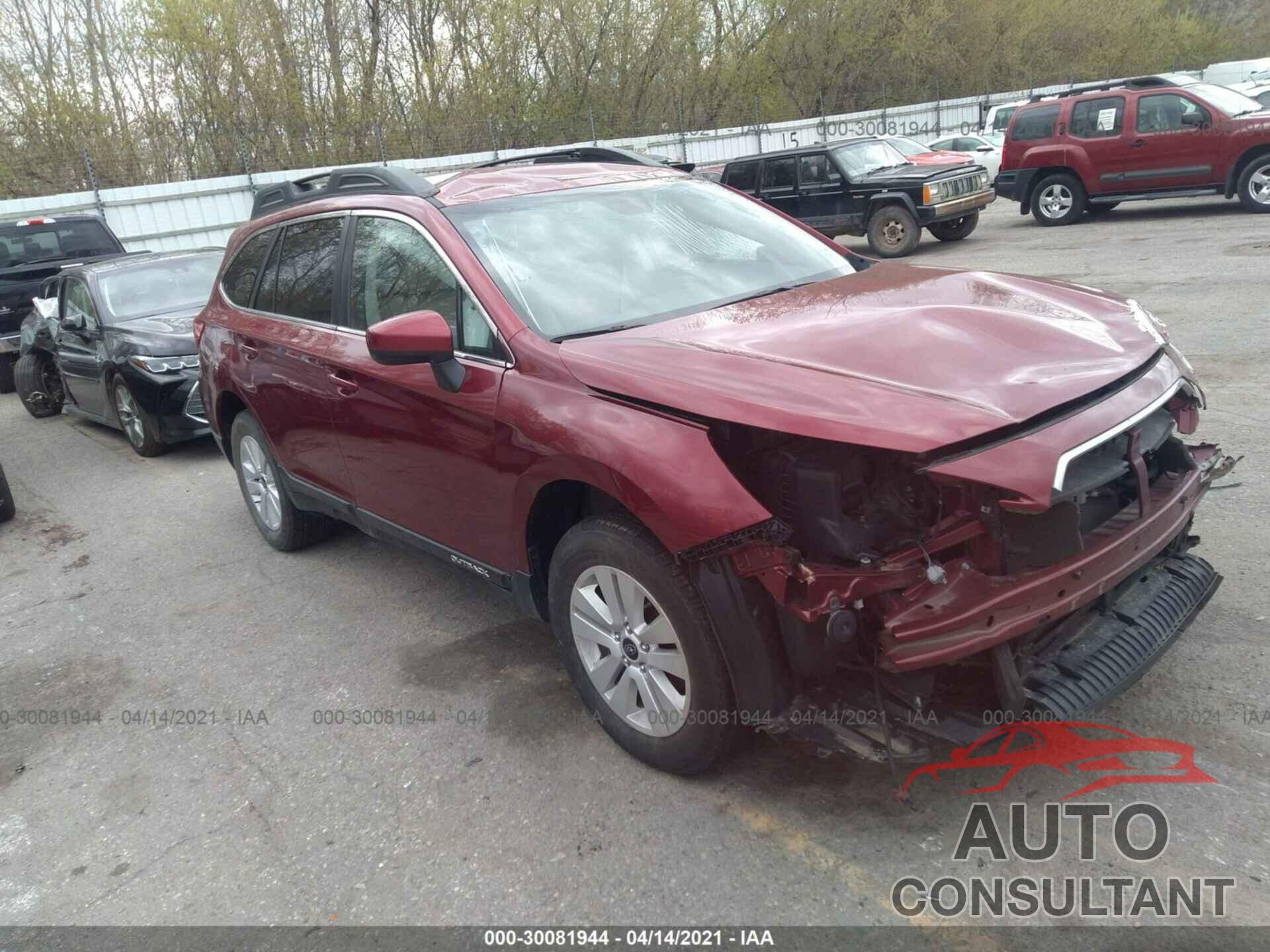 SUBARU OUTBACK 2019 - 4S4BSAFC3K3350729