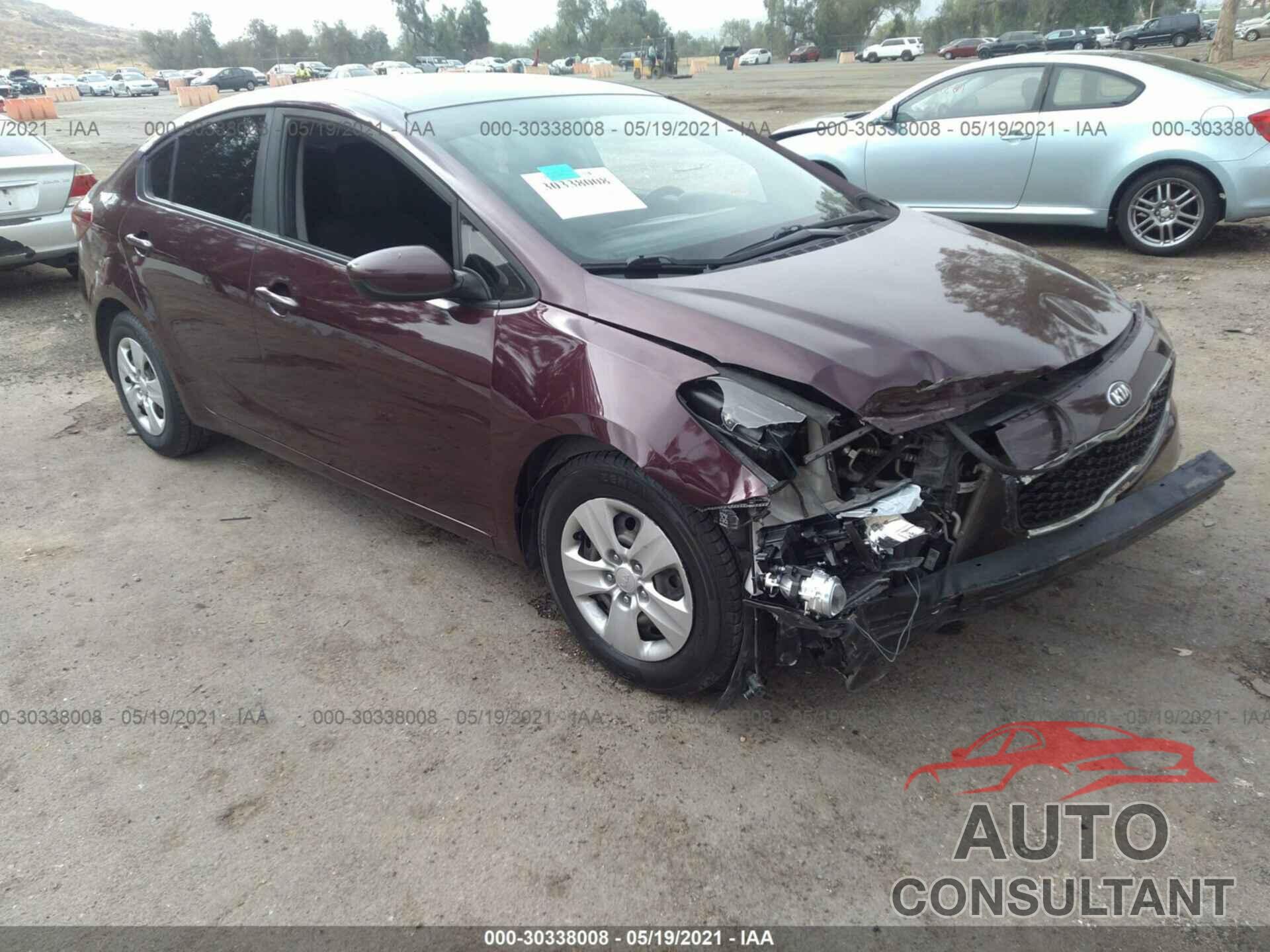 KIA FORTE 2017 - 3KPFK4A70HE024678