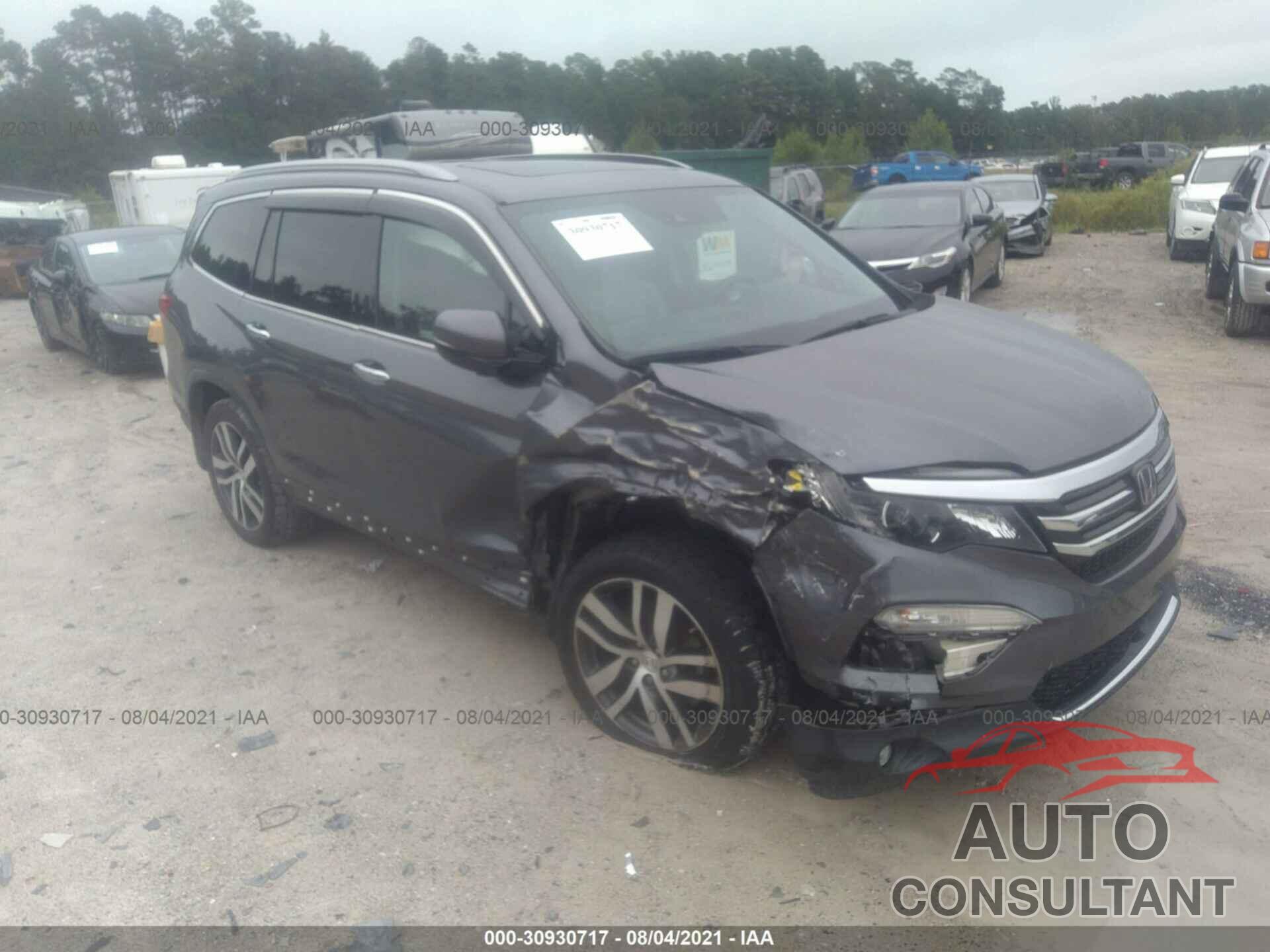 HONDA PILOT 2016 - 5FNYF6H0XGB089855