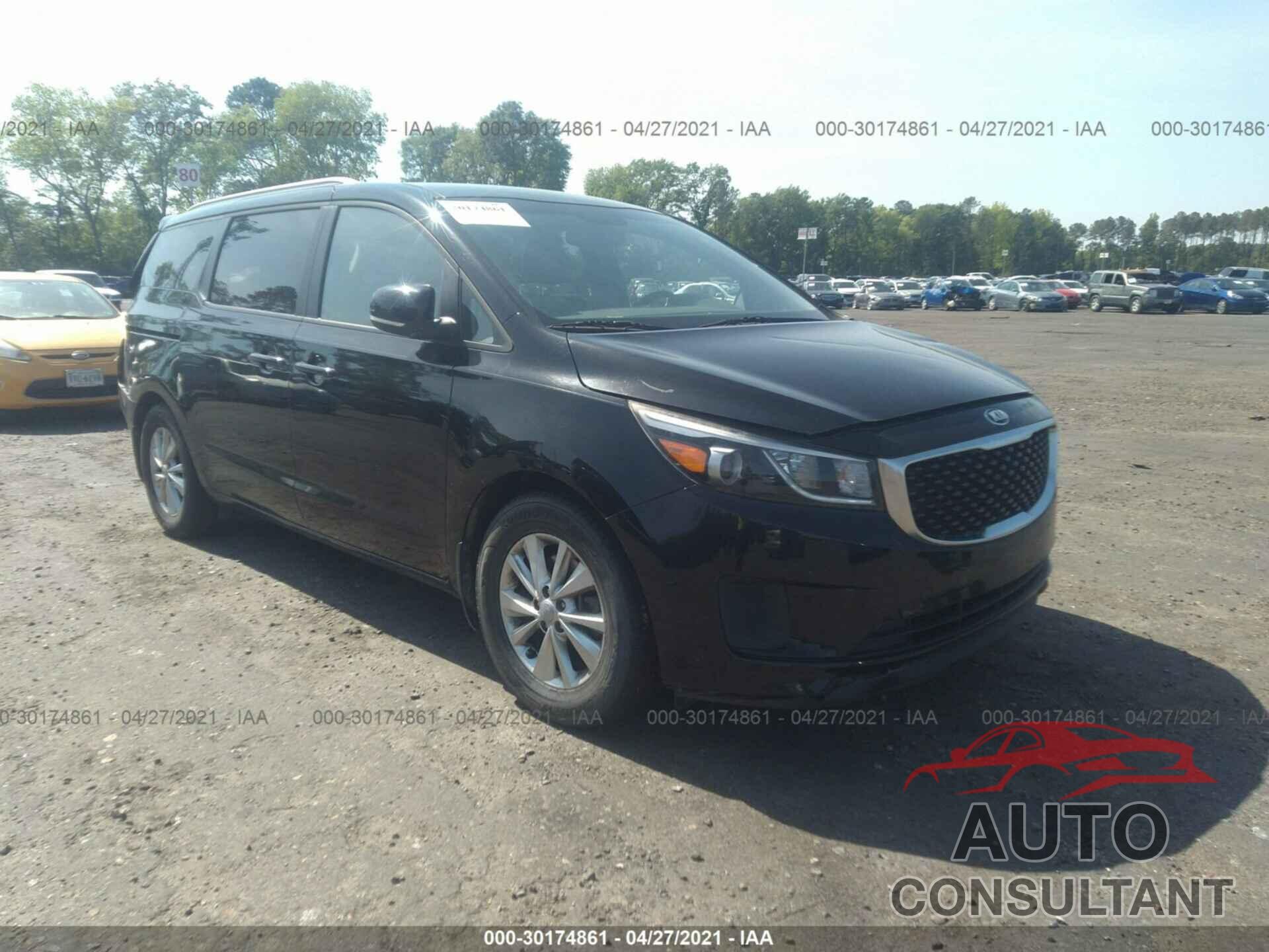 KIA SEDONA 2016 - KNDMB5C19G6099664